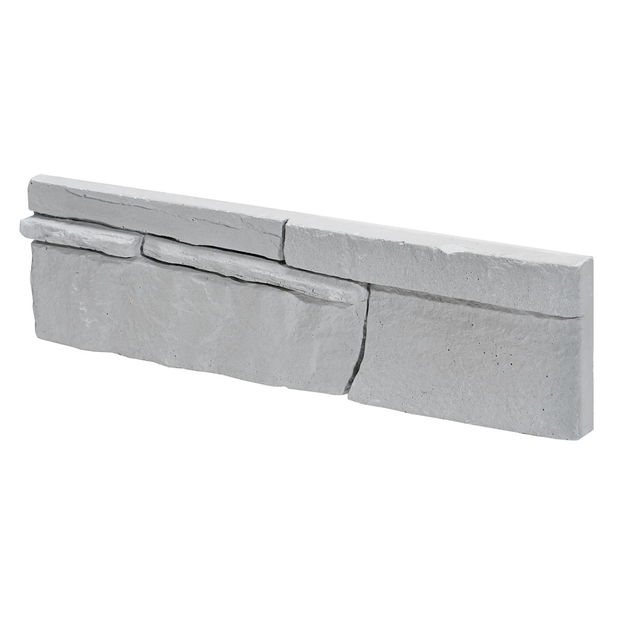 Dekorfliese Trento-1 200/340 x 93 x 12-24 mm grau