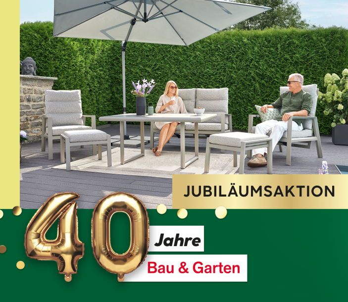 Versandkostenfreie Lieferung ausgewählter Gartenmöbel