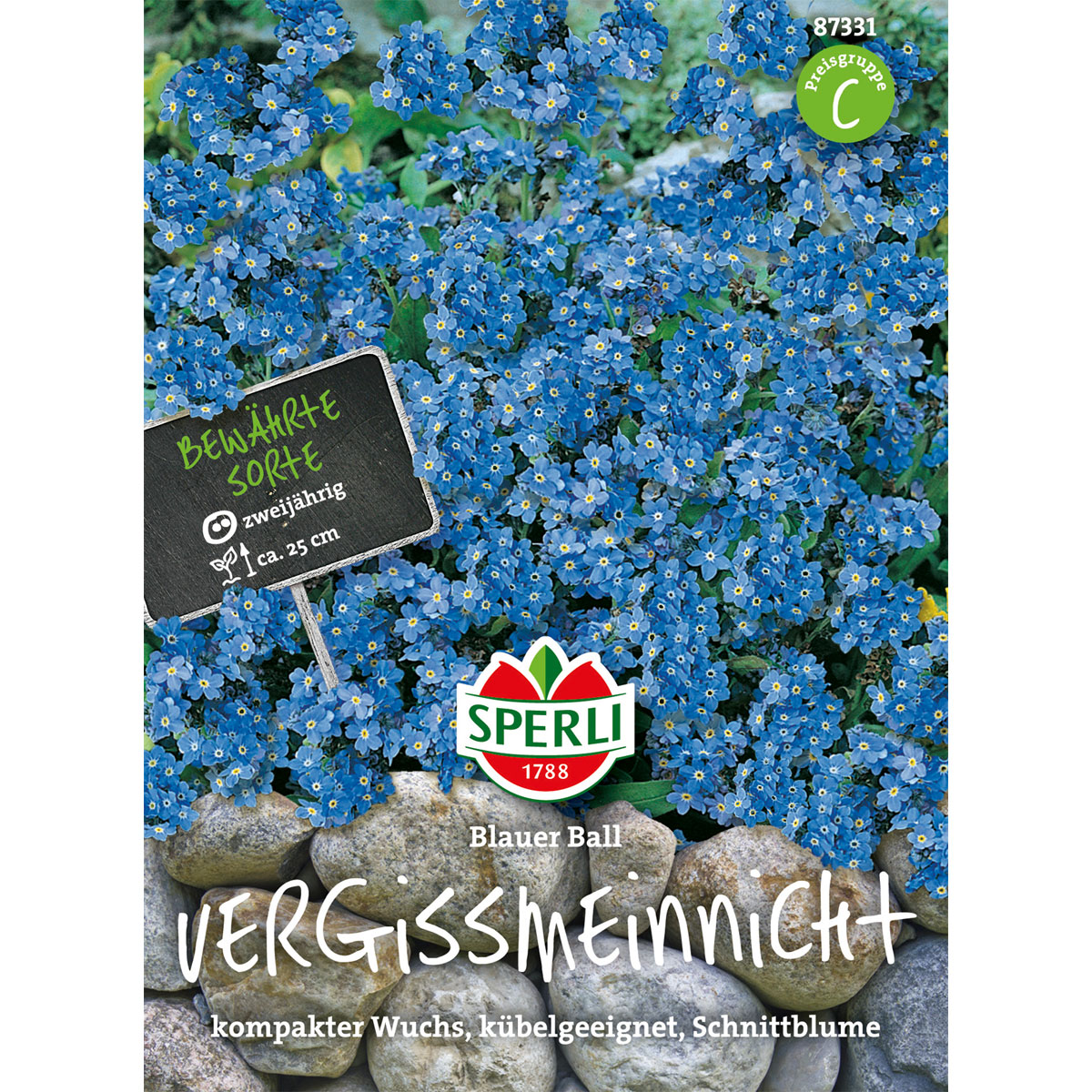 Sperli Vergissmeinnicht Blauer Ball Bild 1