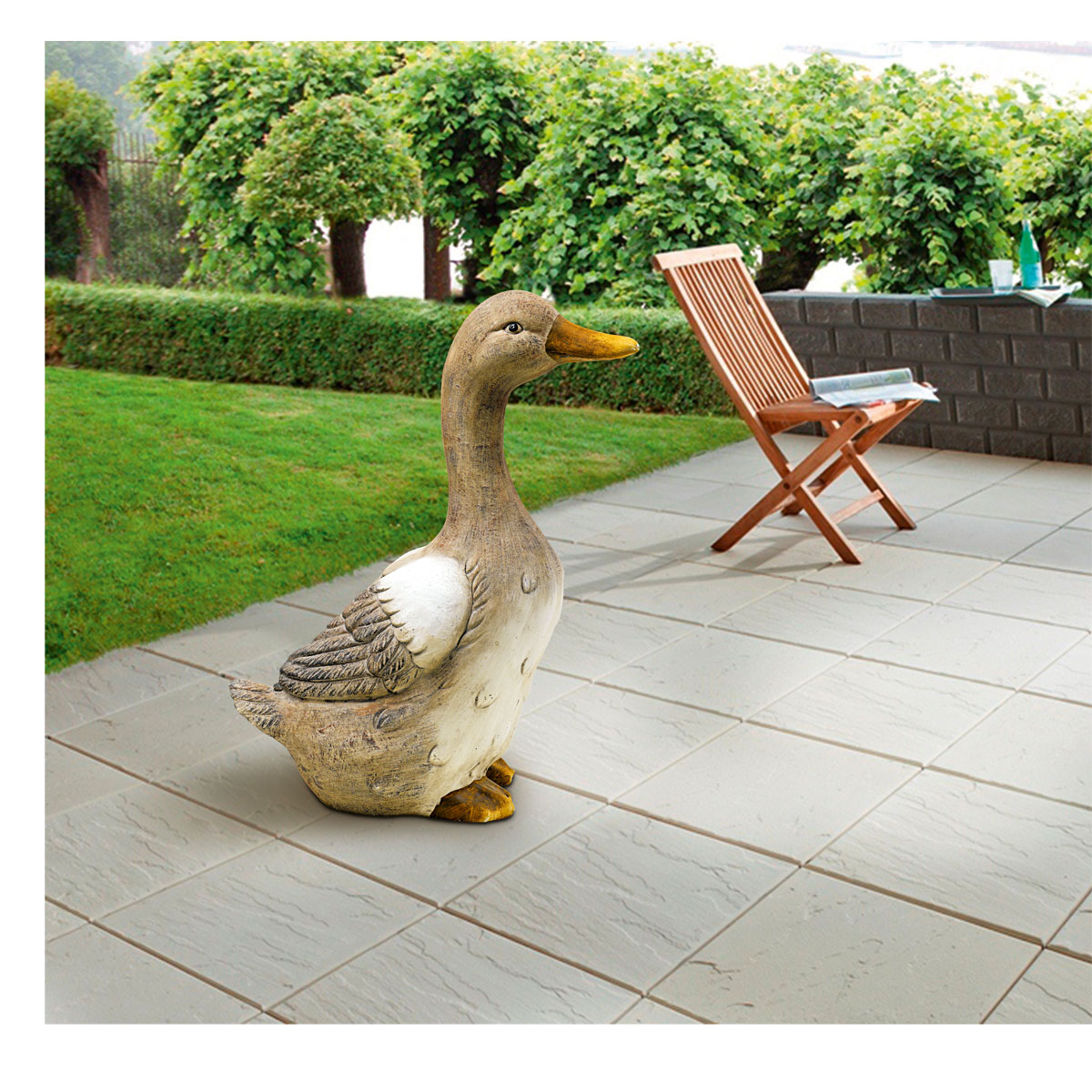 Haveson Dekofigur Ente 29 x 48 x 20 cm Bild 2