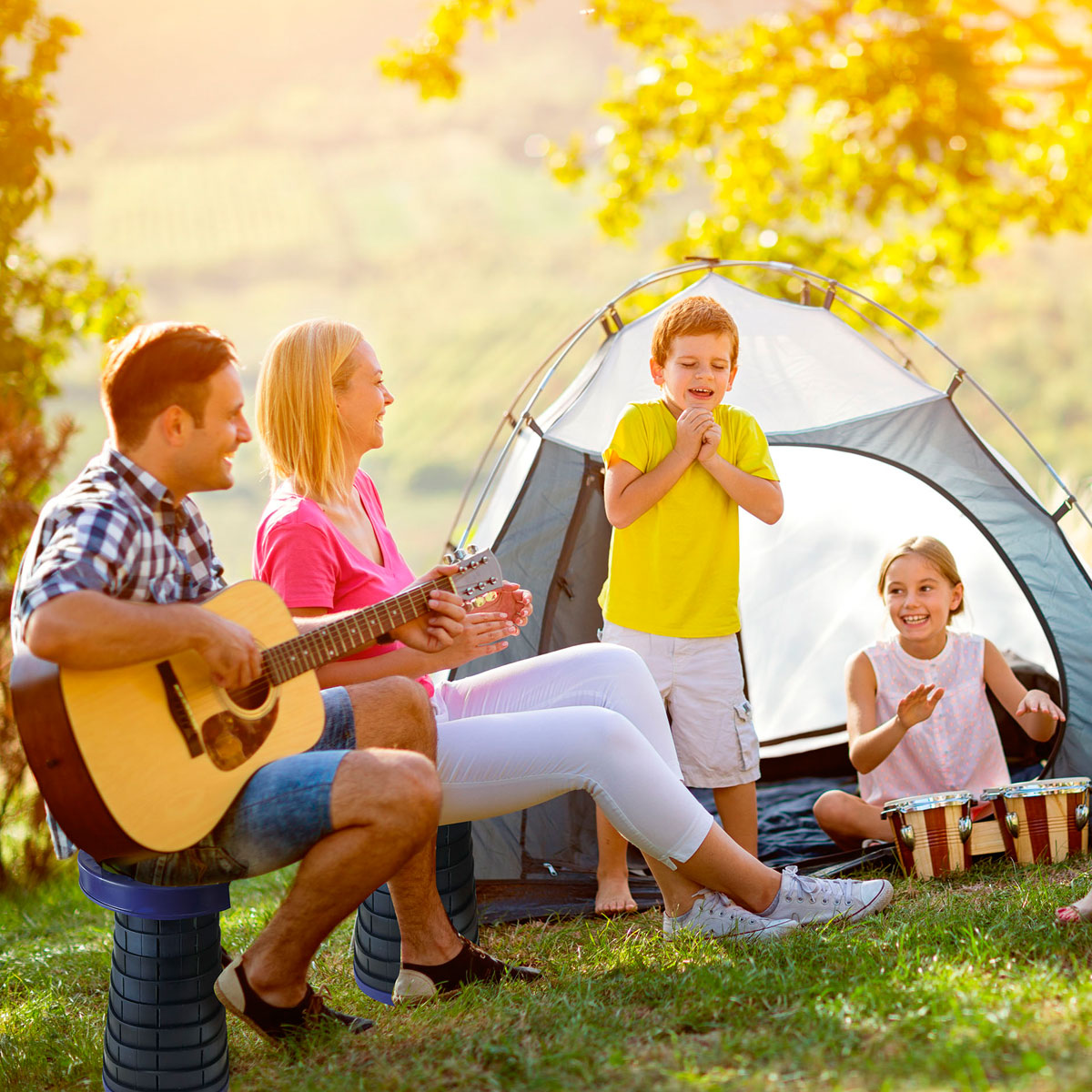 Starlyf Klapphocker Telescopic Stool ausziehbar Bild 7