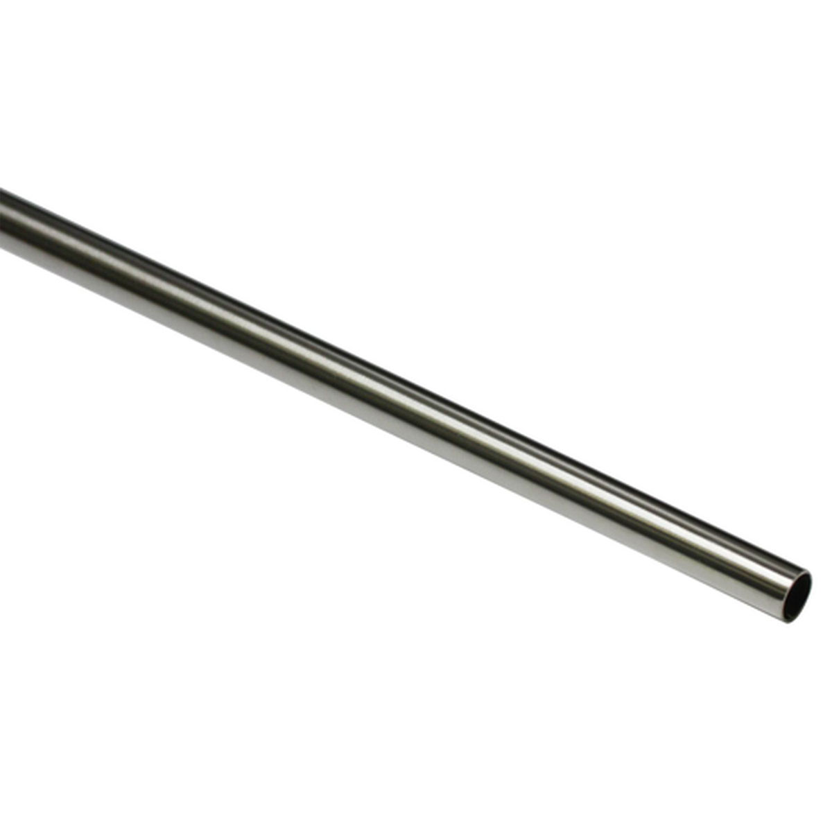 Gardinia Gardinenstange Durchmesser 12 mm 120 cm Edelstahl