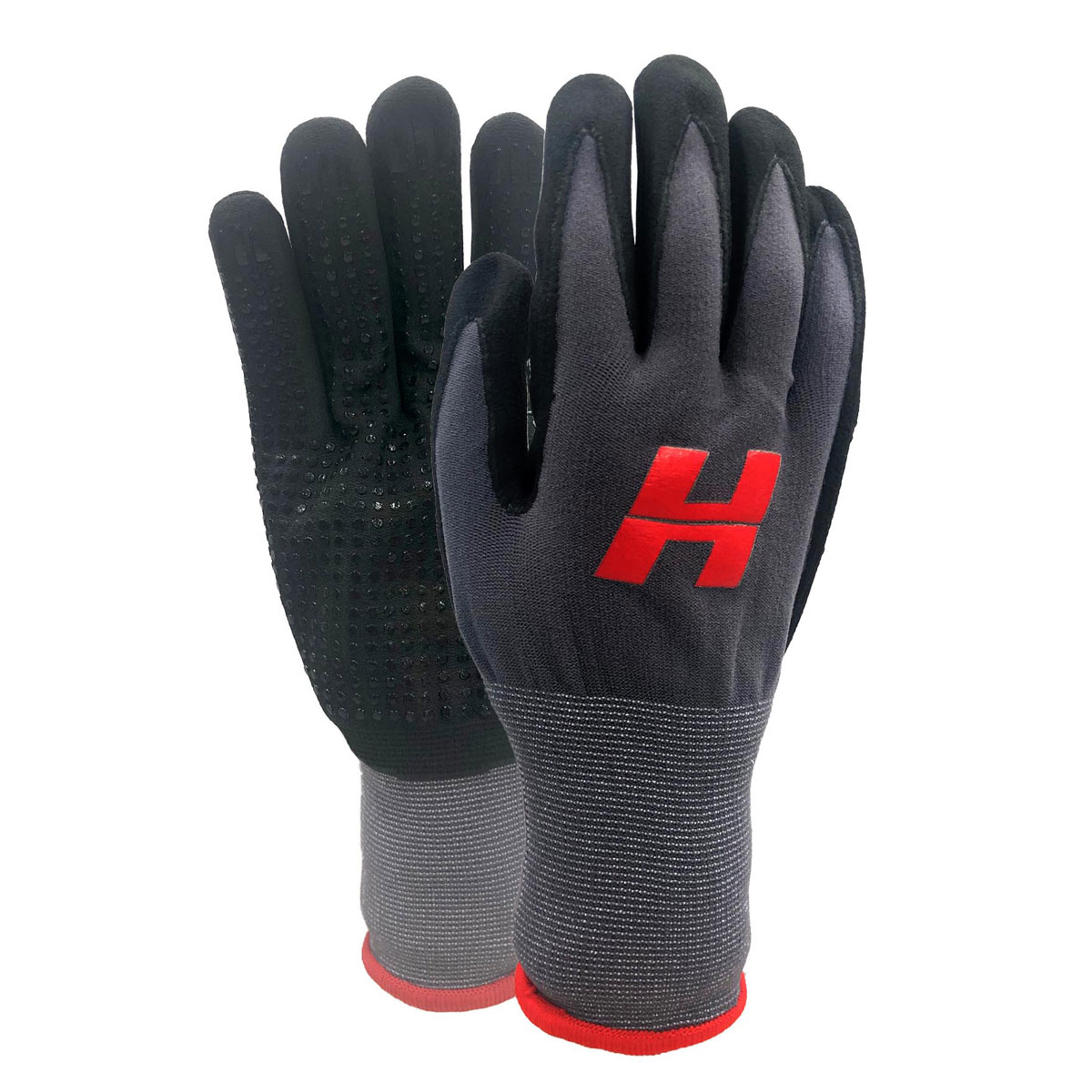 Arbeitshandschuh Größe 10 PVC mit Noppen