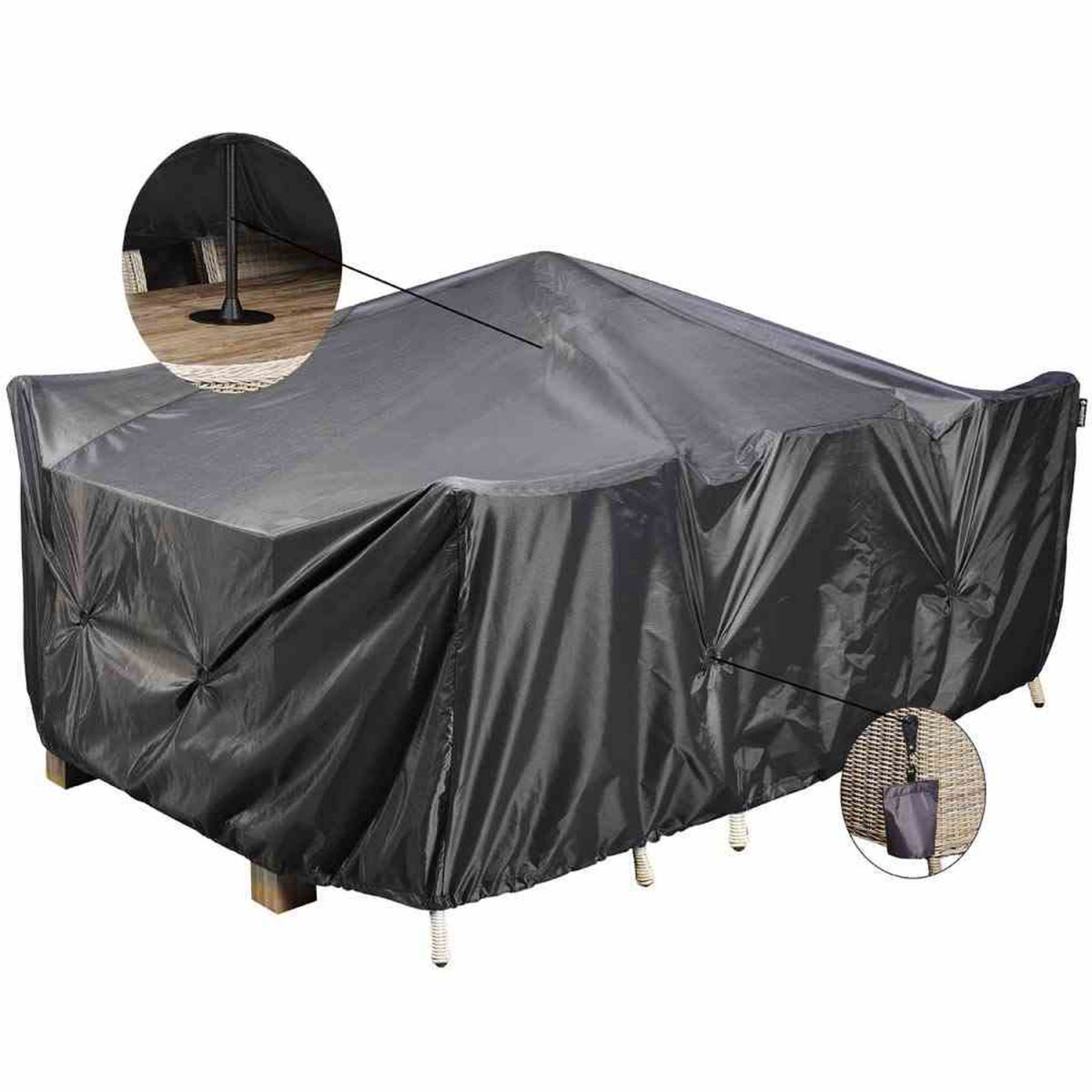 Stange und Säcke für Aero Cover Schutzhüllen Bild 1