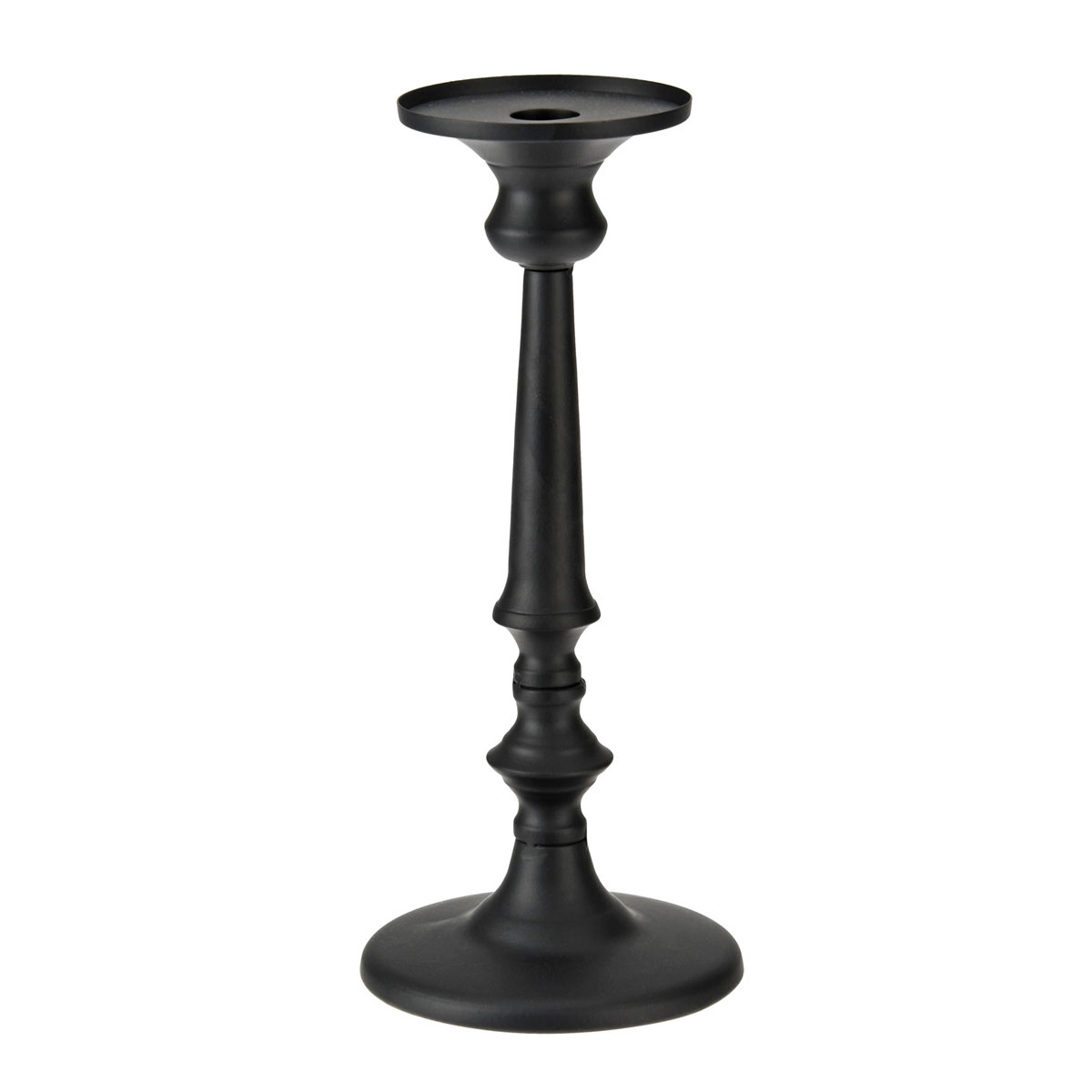 Kerzenständer schwarz 30 cm Bild 1