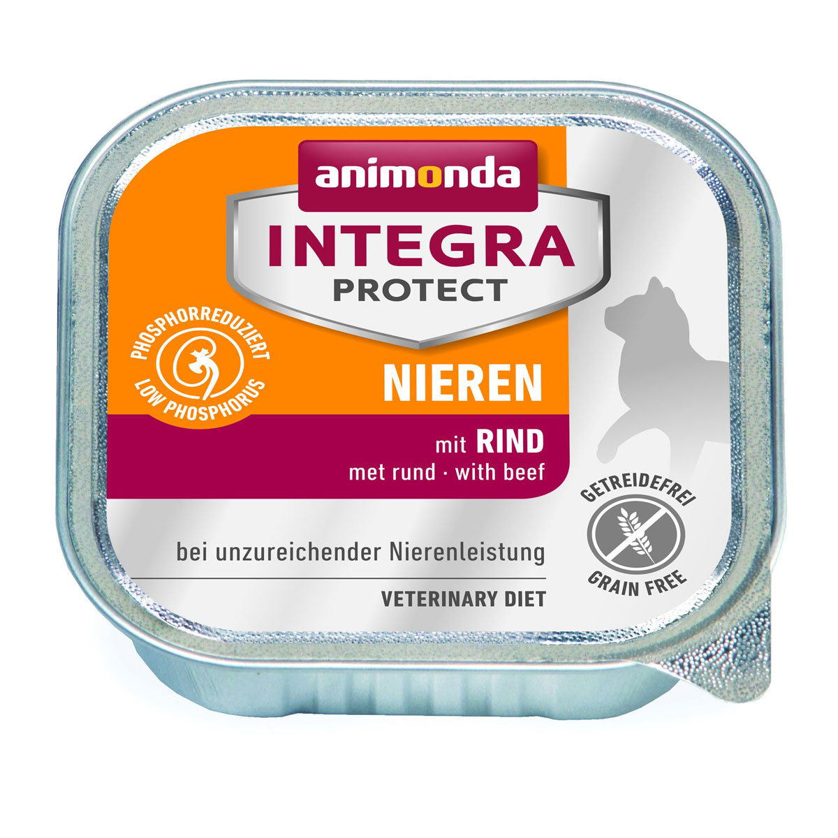 animonda integra Cat Niere Rind 100g Schale