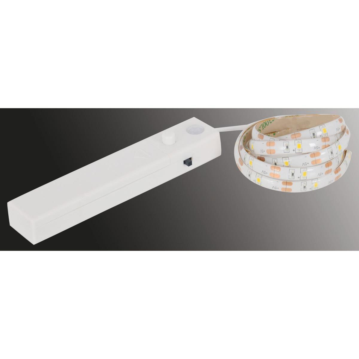 näve LED-Streifen mit Sensor 1m neutralweiss batteriebetrieben Bild 2