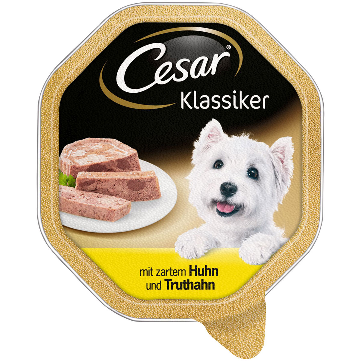 Cesar  Schale Klassiker Huhn Truthahn 150g