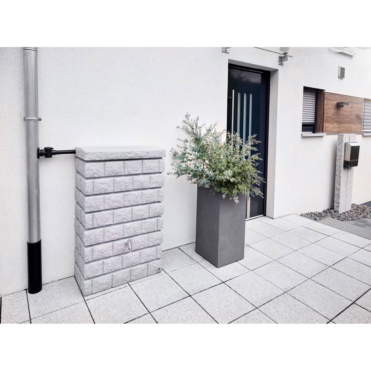 Garantia  Wandtank Rocky Junior  300 Liter light granite Bild 4