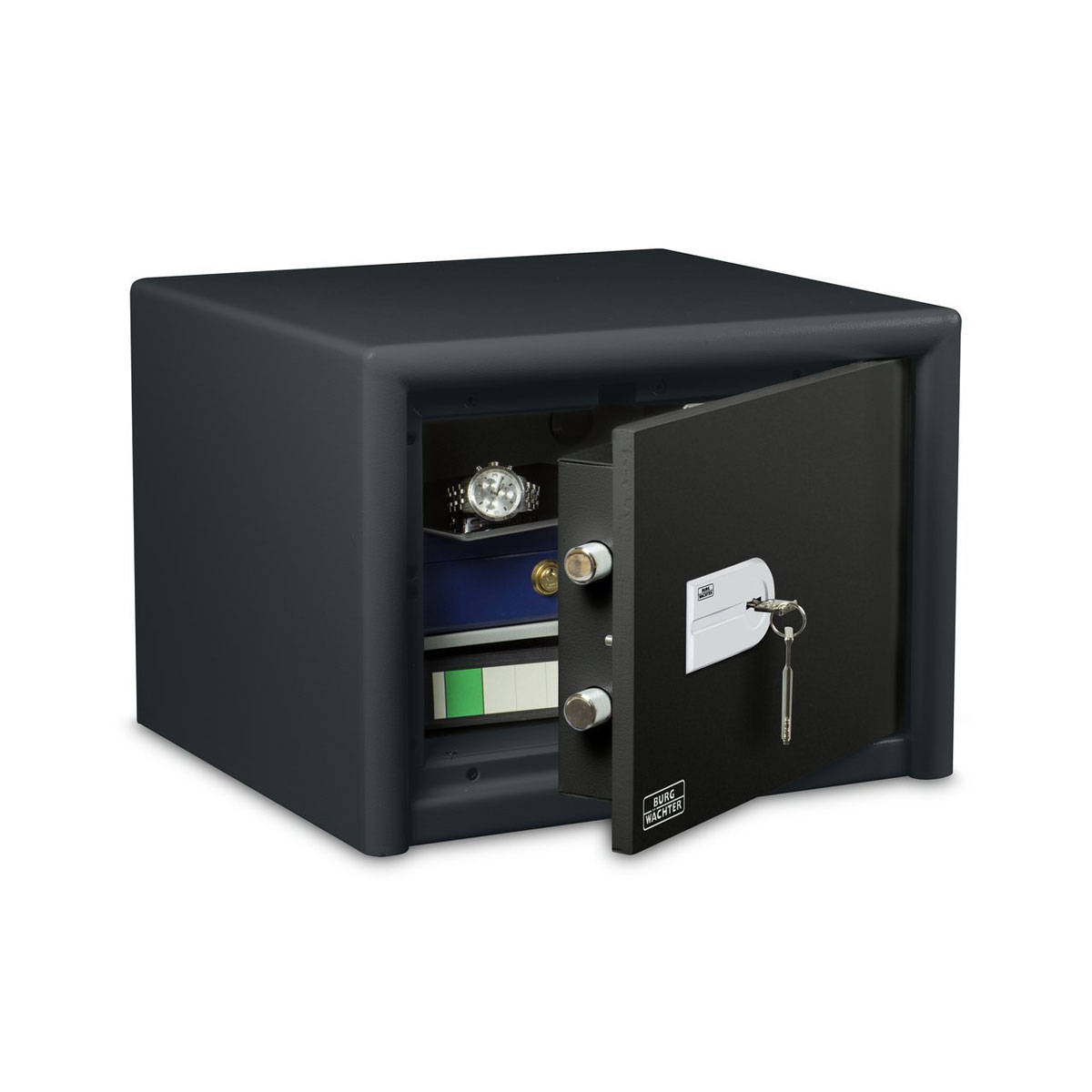 Burg Wächter Sicherheitsschrank Combi-Line CL 420K 49,5 x 36 x 44,5 cm Schlüssel schwarz