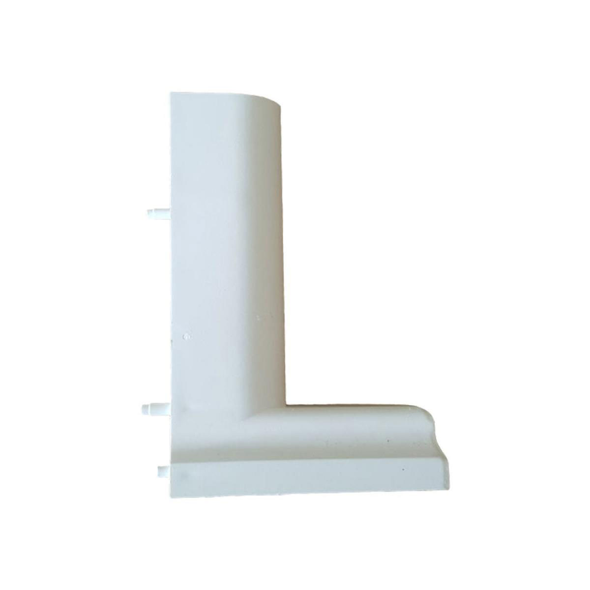 Kunststoffrosette schmale Bauform für Standkonsole