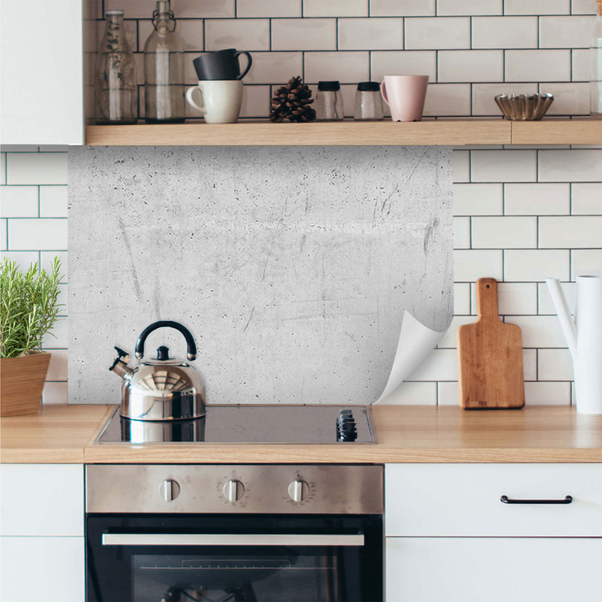 MySpotti Fixy KüchenrückwandfolieBlank Bild 1