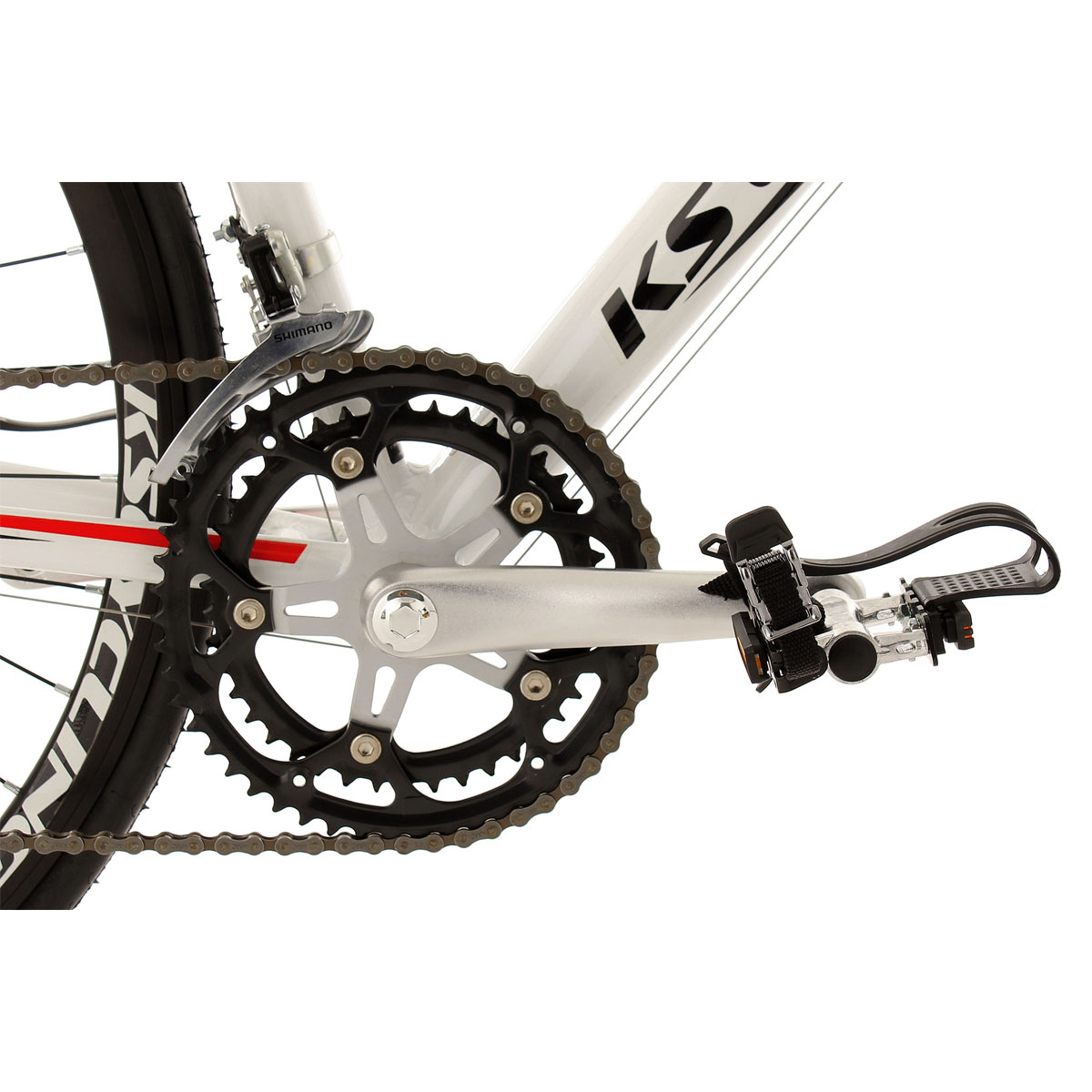 KS Cycling Rennrad Euphoria V-Bremsen 62 cm weiß Bild 2