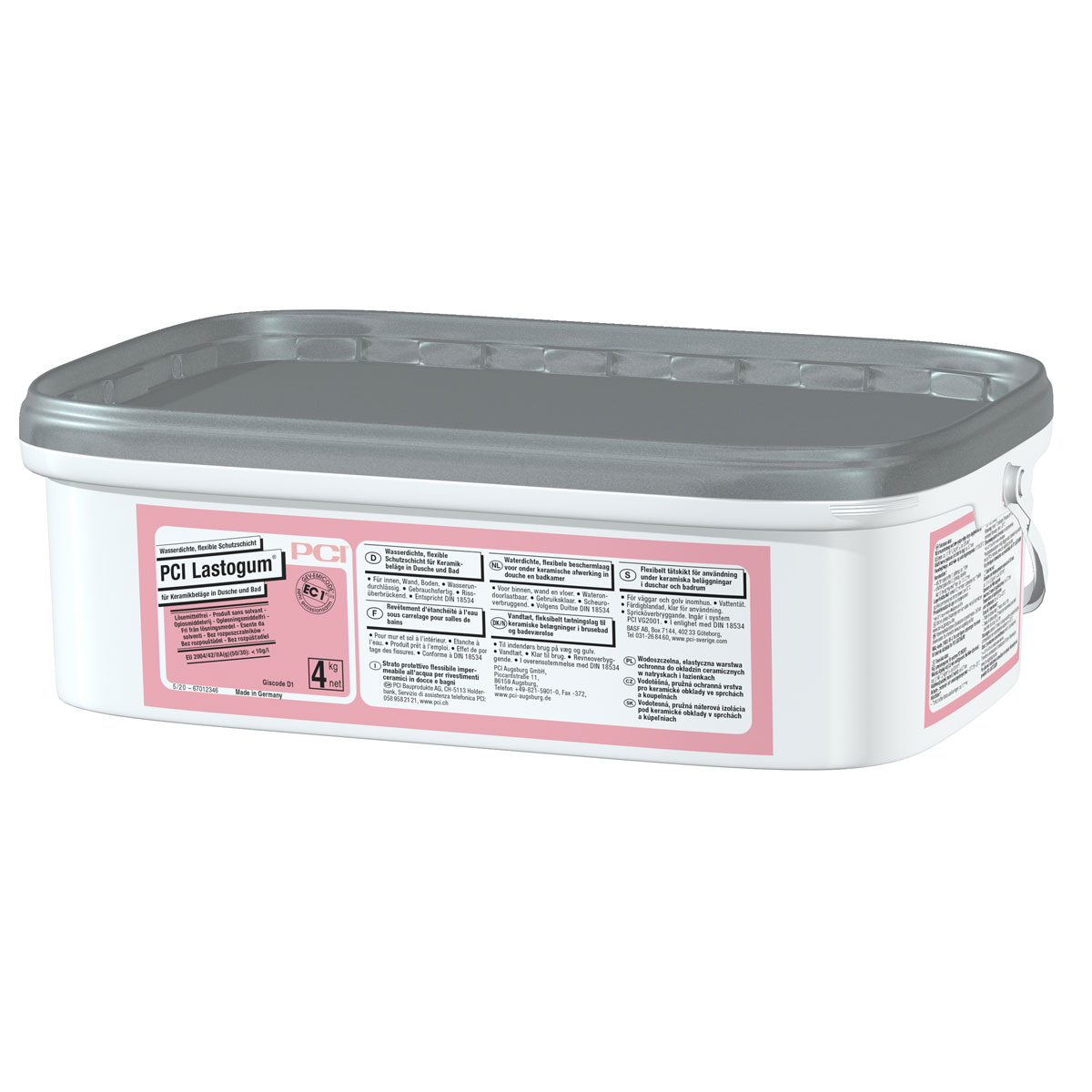 Schutzschicht Lastogum 4 kg grau