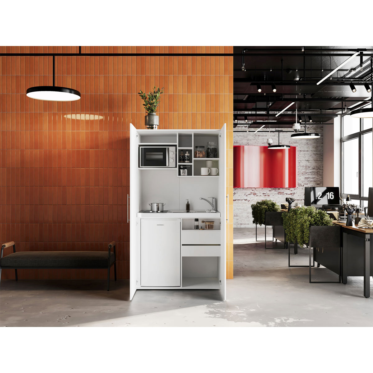 Respekta Gustav Unterbaukühlschrank mit Gefrierfach - 82 L Bild 6