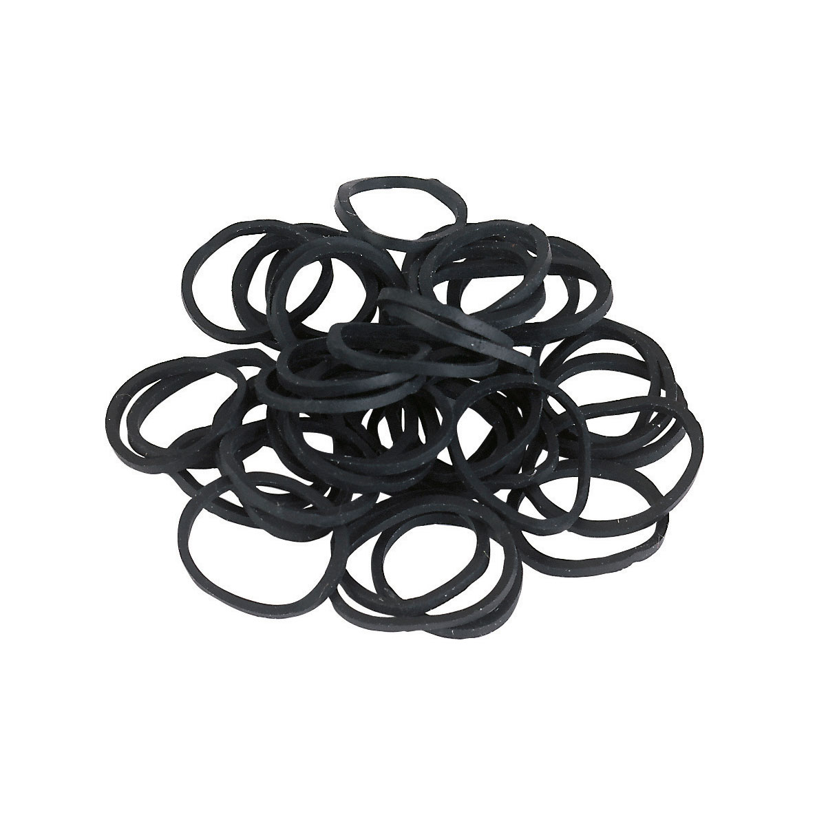 Mähnengummi schwarz 800 Stück Bild 2