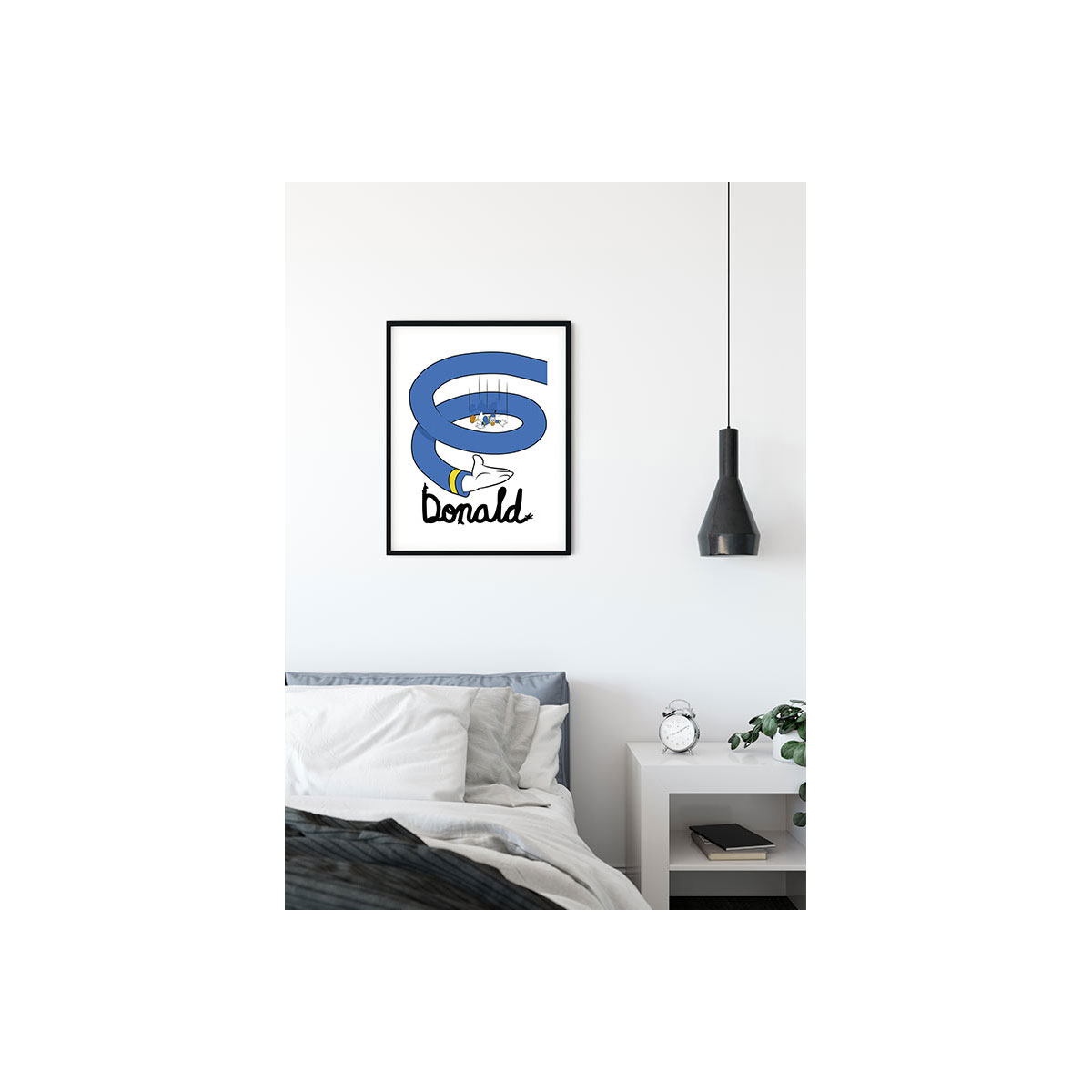 Komar  Wandbild Donald Duck Spiral 50x70 cm Bild 3