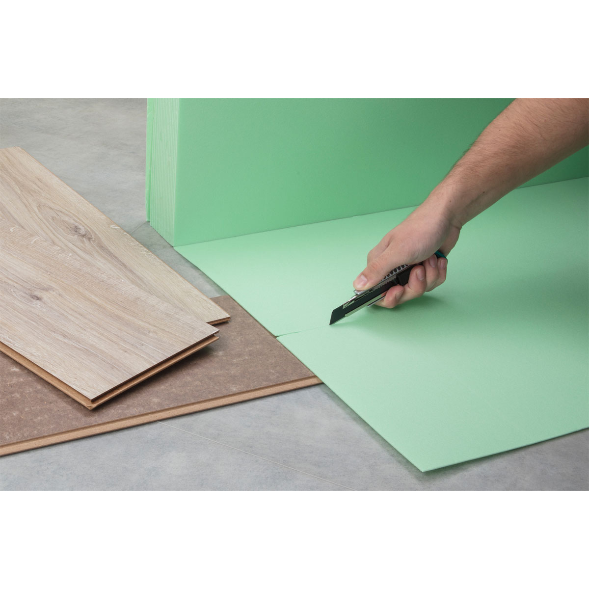 Wolfcraft  Metall-Abbrechklingen-Messer 18 mm schwarze Klinge Profi-Sharp Bild 3