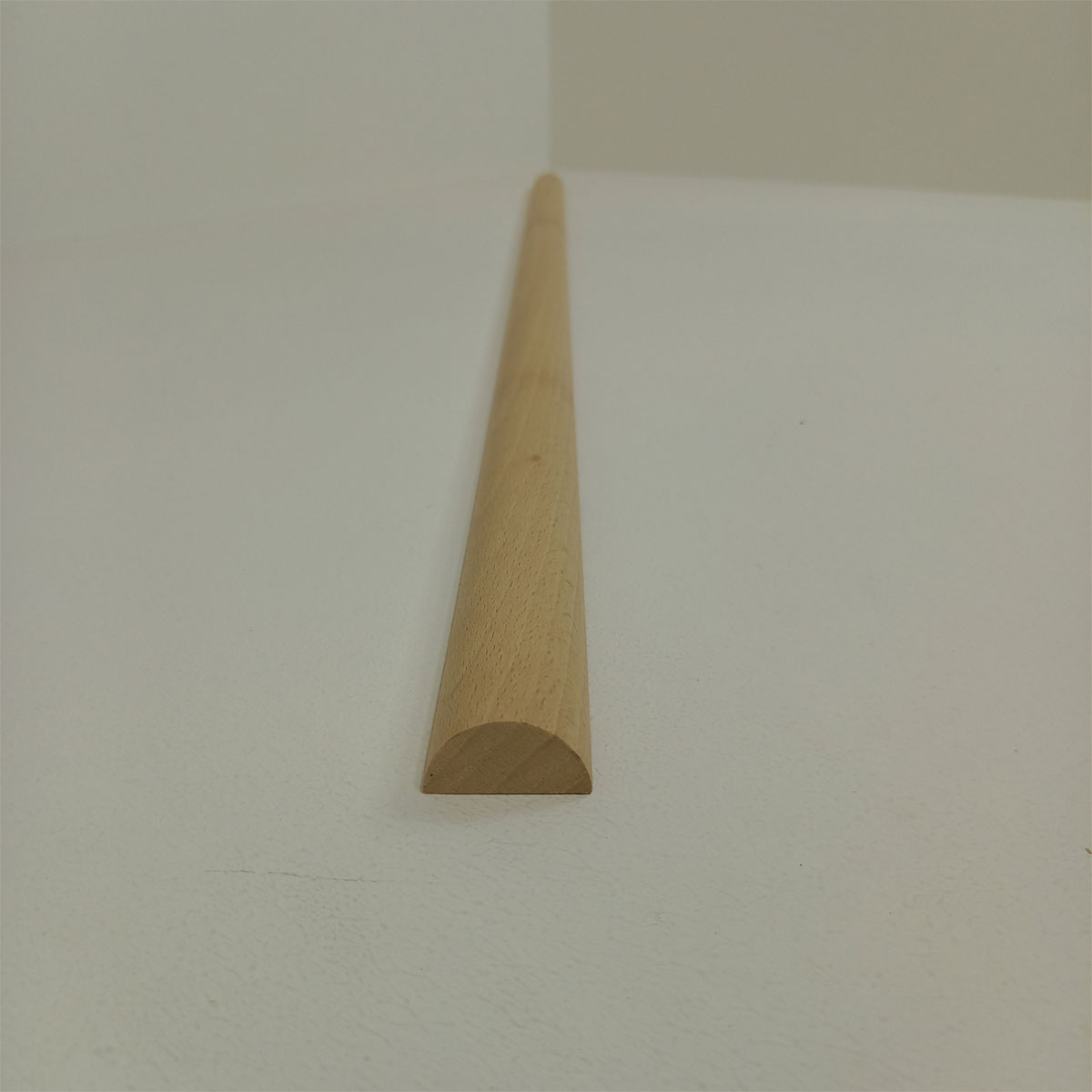 Halbrundstab Buche 15 x 30 x 950 mm Bild 2