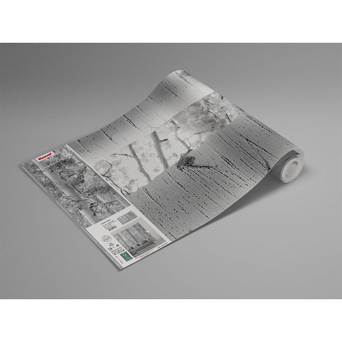 Komar  Vlies Fototapete Espenwald 450x280 cm Bild 9