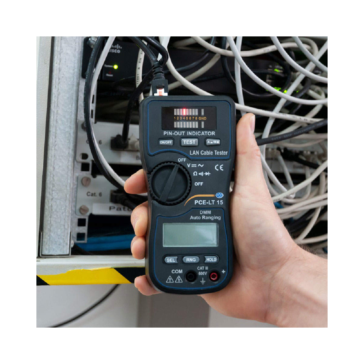 PCE Instruments LAN-Tester „PCE-LT 15“ Bild 5