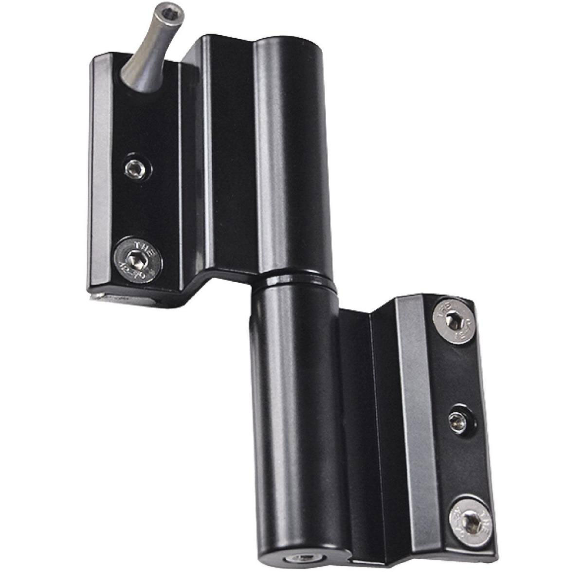 Aluminium-Sicherheitshaustür Rom Superior 60 mm weiß 100 x 210 cm Anschlag links inkl Griffset Bild 3