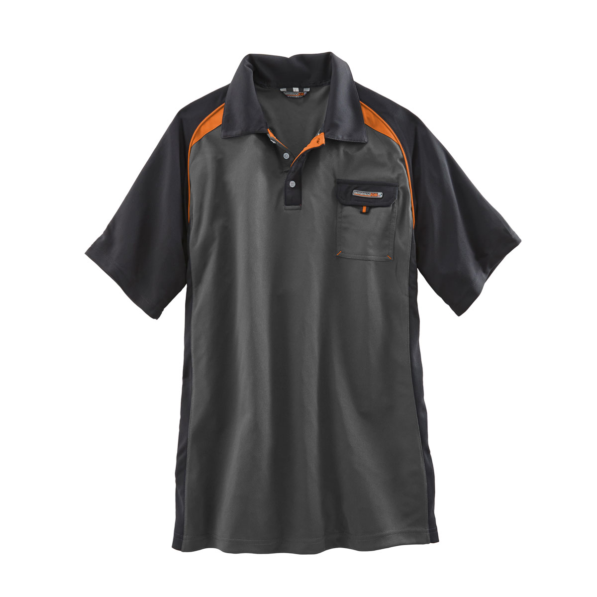 Terratrend  Poloshirt dunkelgrau-schwarz Größe M