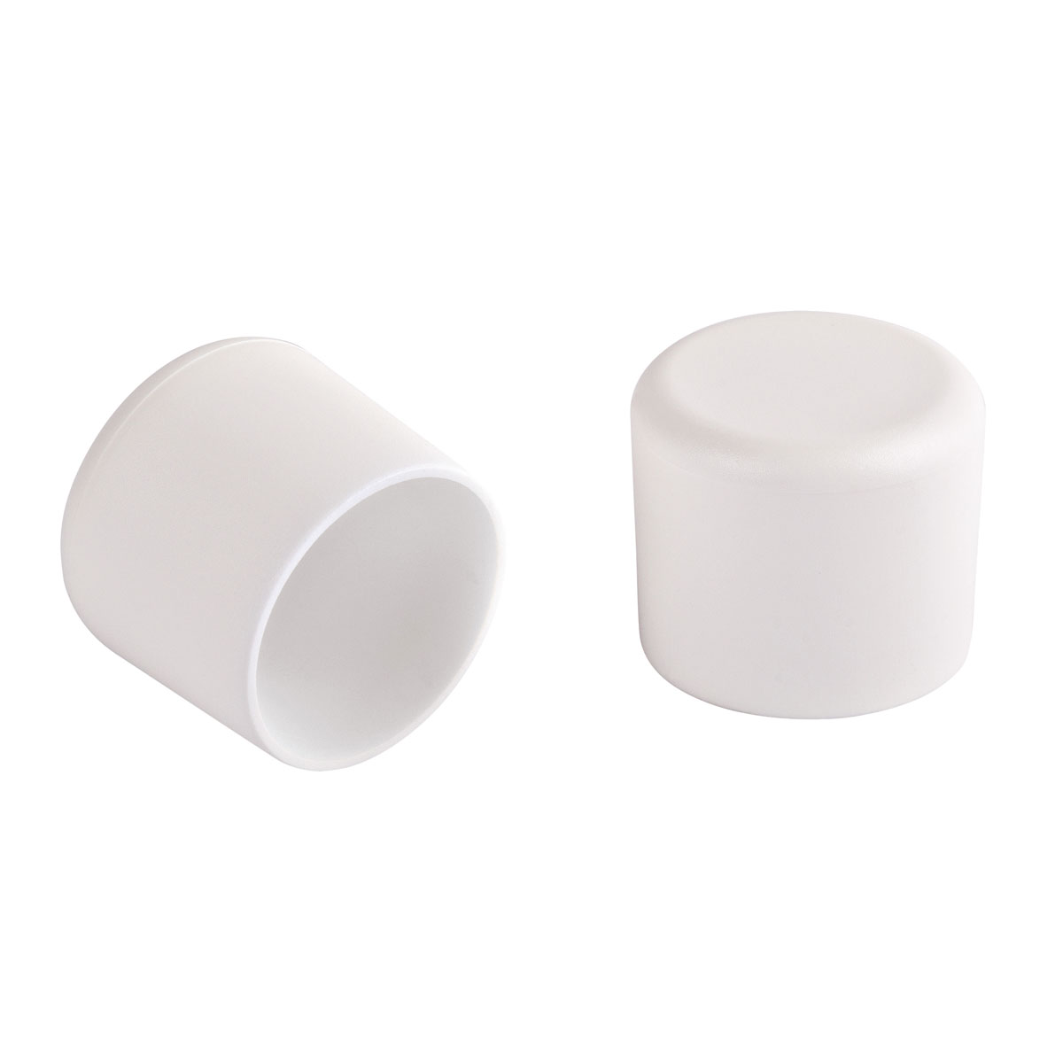 Suki Rohrkappen Durchmesser 2,5 cm weiß 4 Stück Bild 1