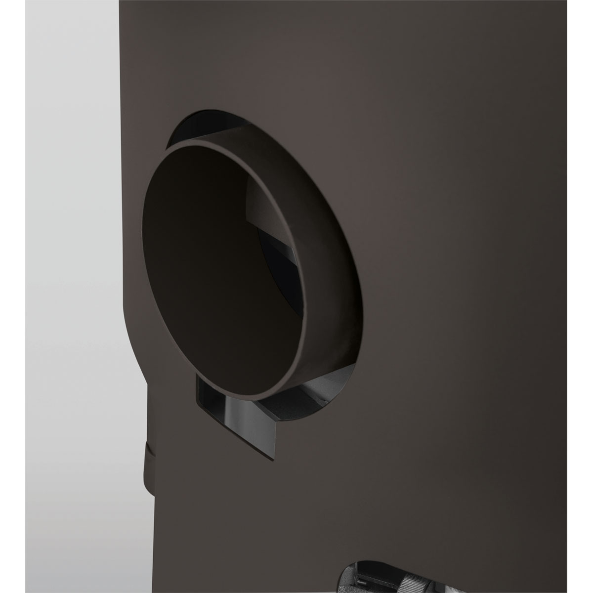 Kaminofen Faro Aqua 2.0 Stahl Schwarzmit Abdeckplatte Stahl Schwarz Bild 3