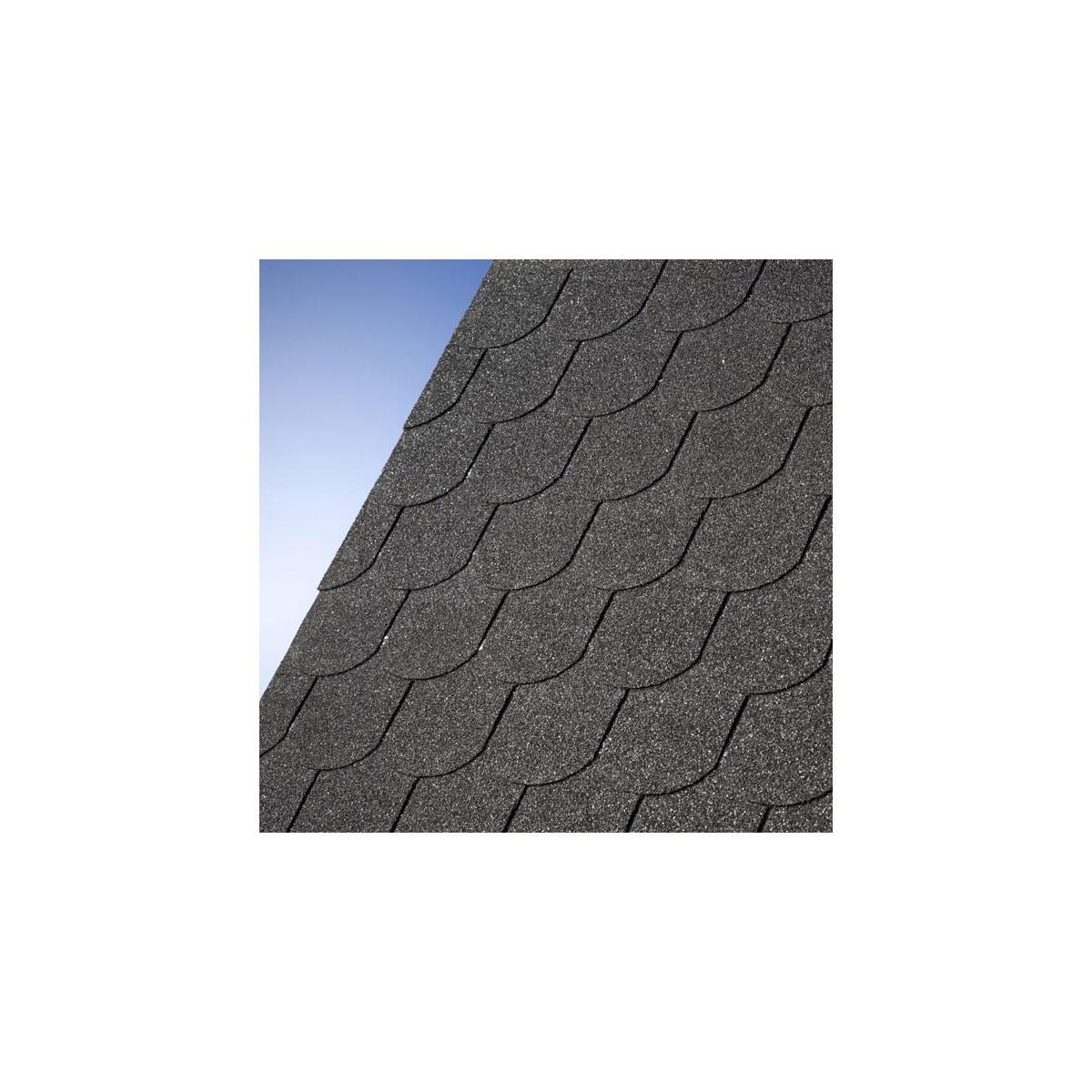 Karibu  Schindeln Biberschw schwarz 3 m²