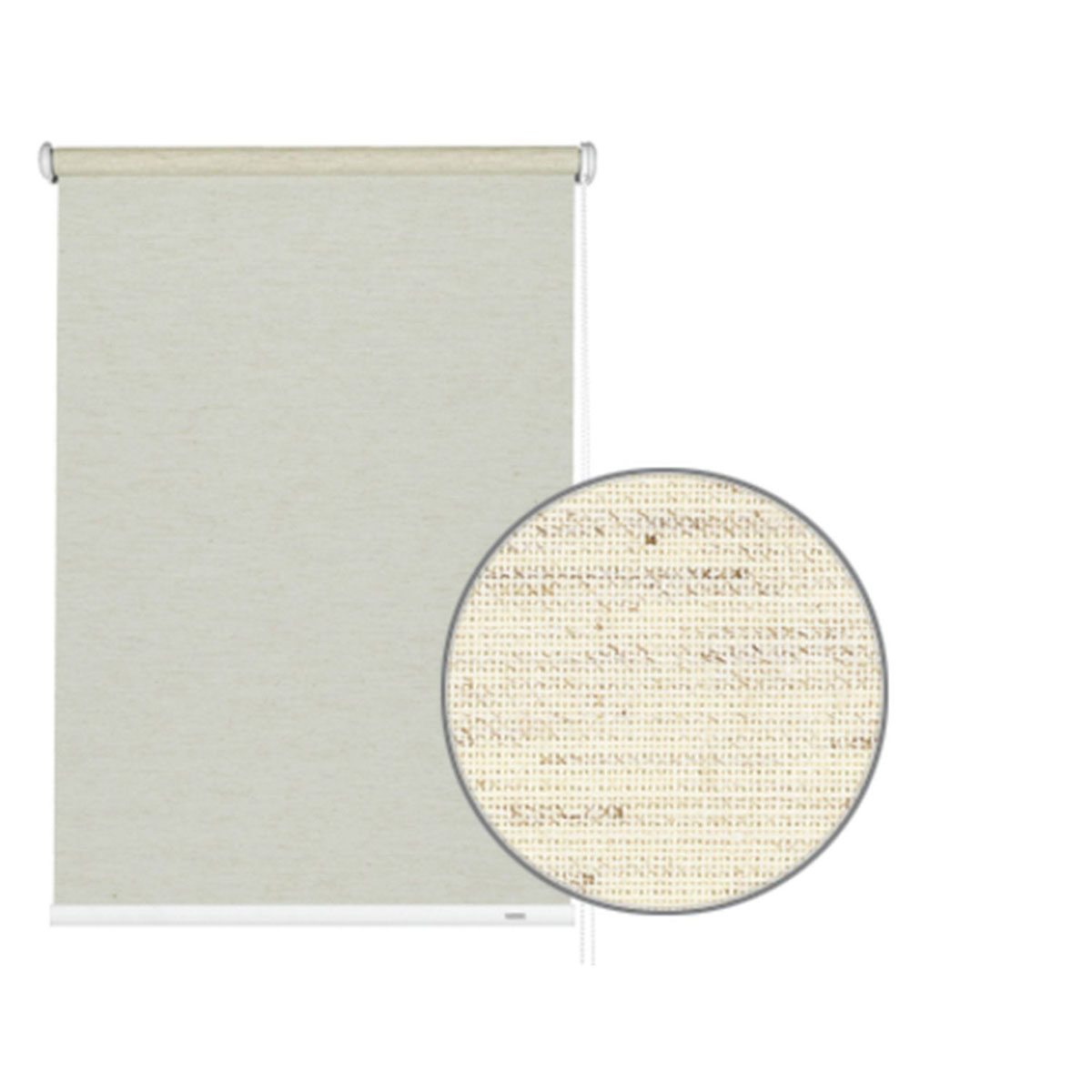 Gardinia Seitenzugrollo 82 x 230 cm Silvalin natur