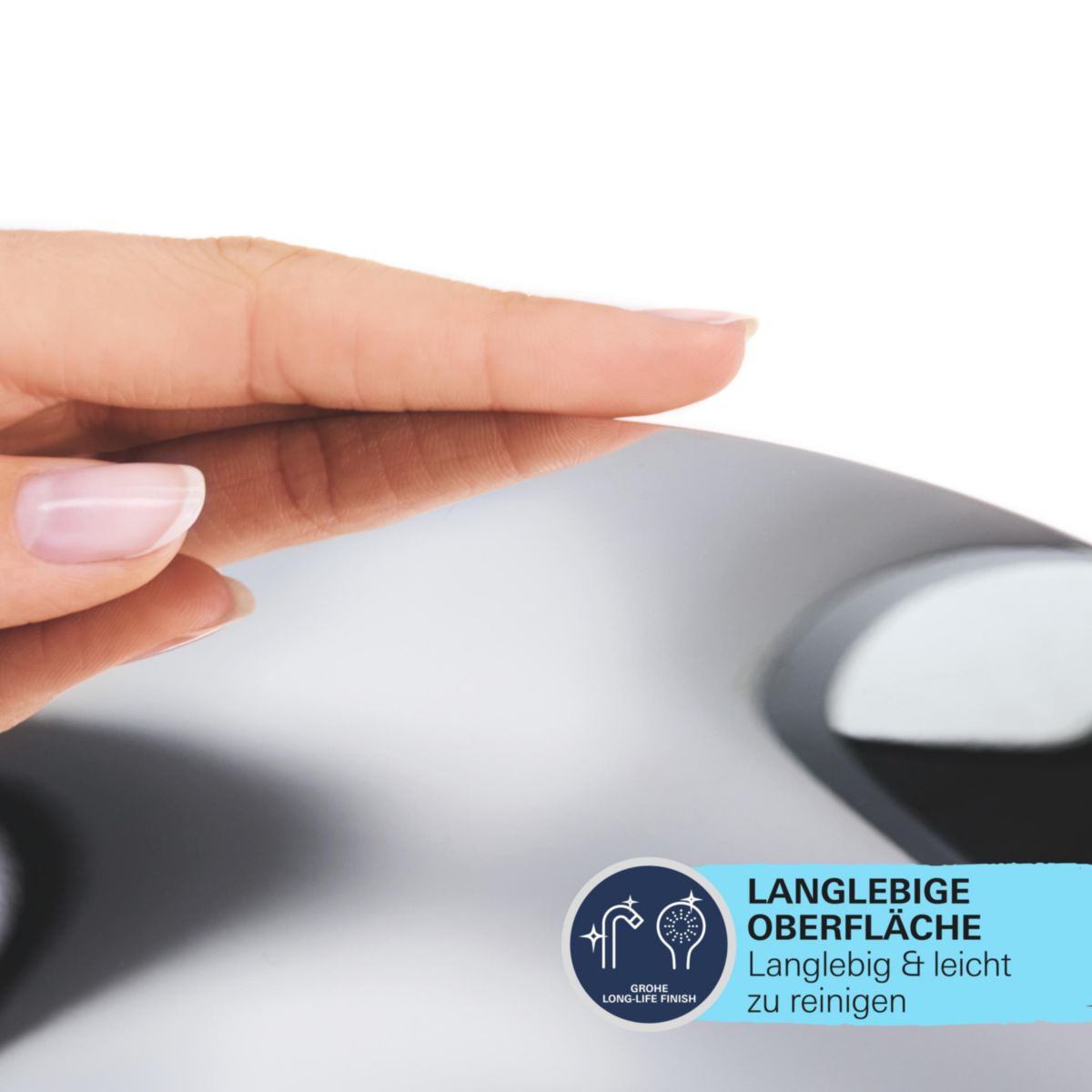 Grohe Einhand-Wannenbatterie Start Edge chrom 15 x 16,8 cm Bild 5