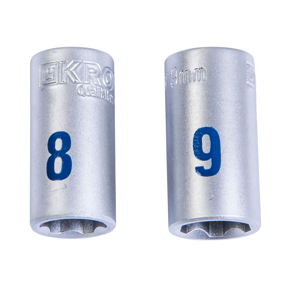 Krone Steckschlüsseleinsatz 1/4 8 und 9 mm