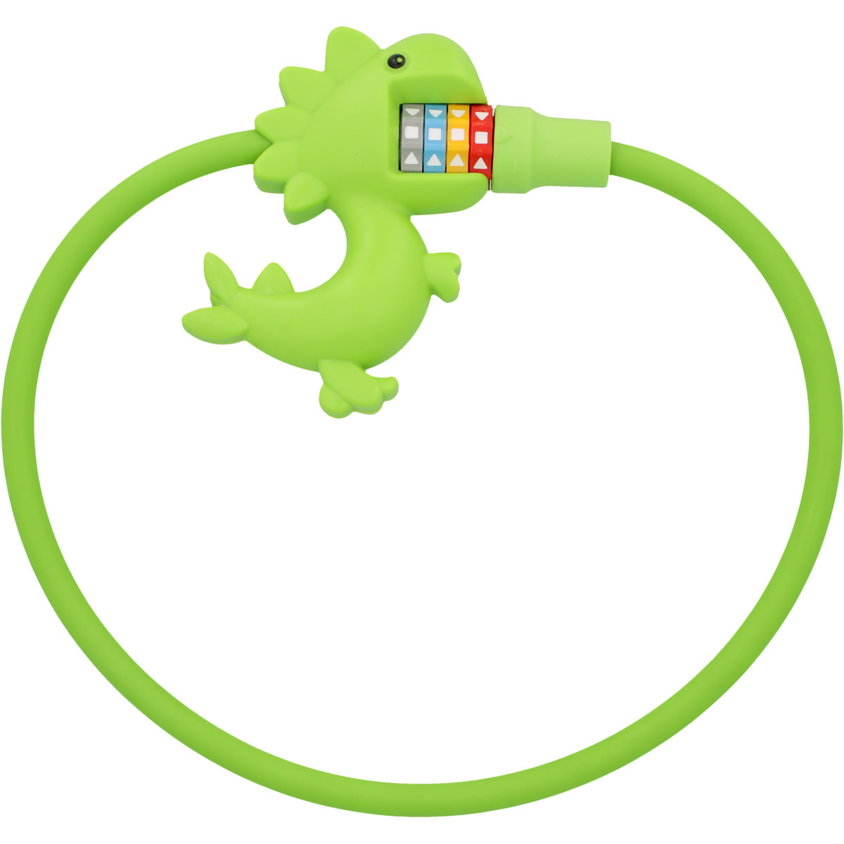 Fischer  Kabel-Fahrradschloss Dinosaurier 60 cm