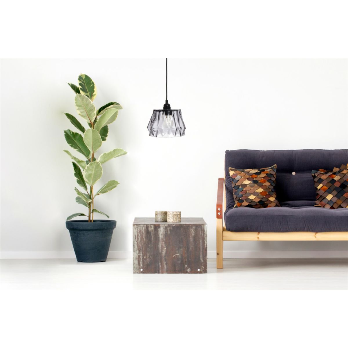 Hängelampe Aurea grau Bild 4