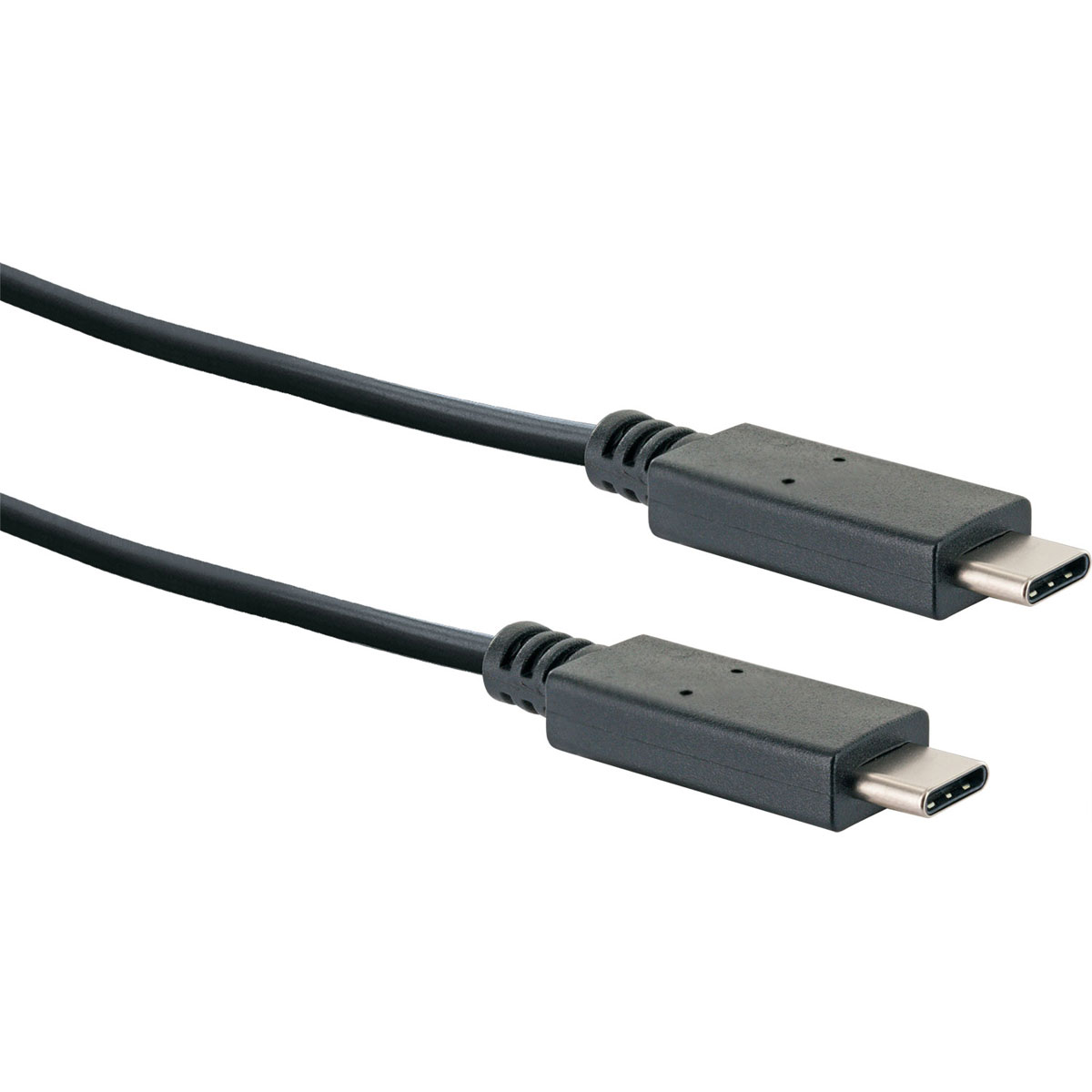 Schwaiger USB-3.1-C Anschlusskabel 3.1 C-Stecker 1m schwarz Bild 3