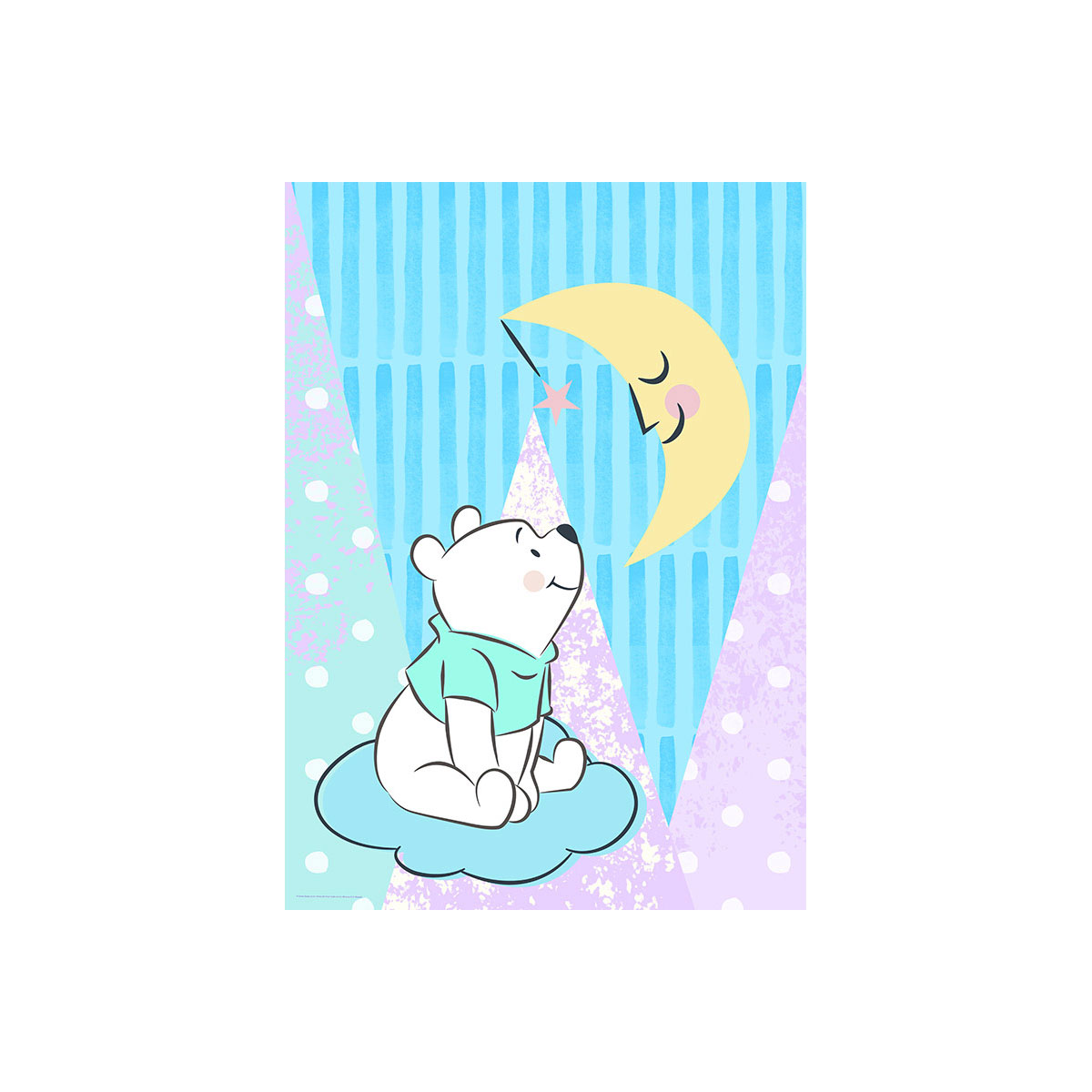 Komar  Wandbild Winnie the Pooh Moon 50x70 cm Bild 2