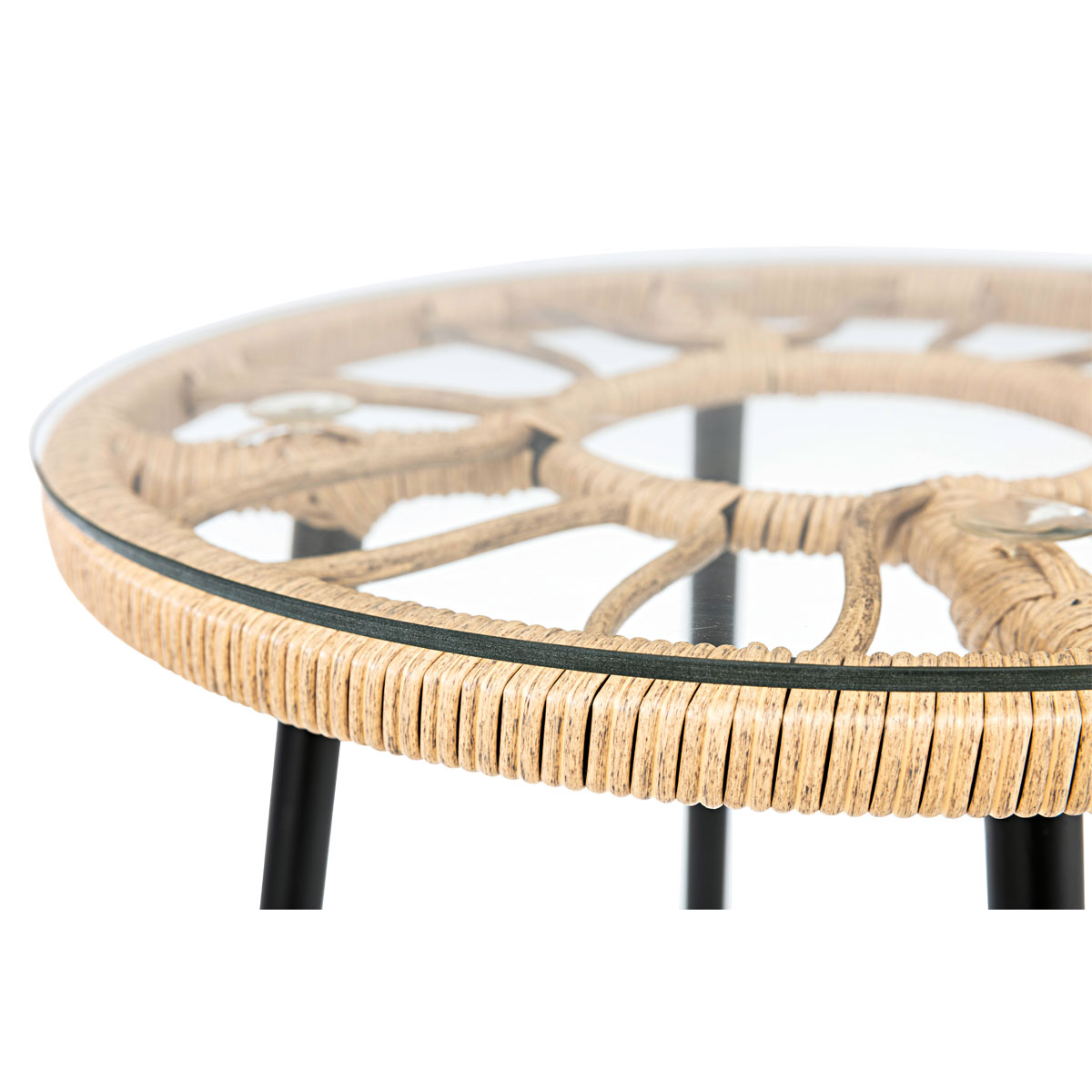 Haveson Balkon-Set Lissabon bestehend aus zwei Sesseln und einem Tisch Bild 7