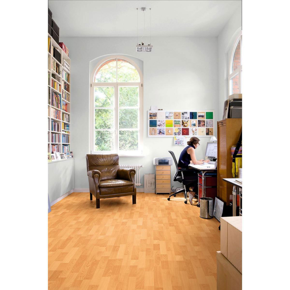 Basic Laminatboden Buche 138 x 19,3 cm Bild 3