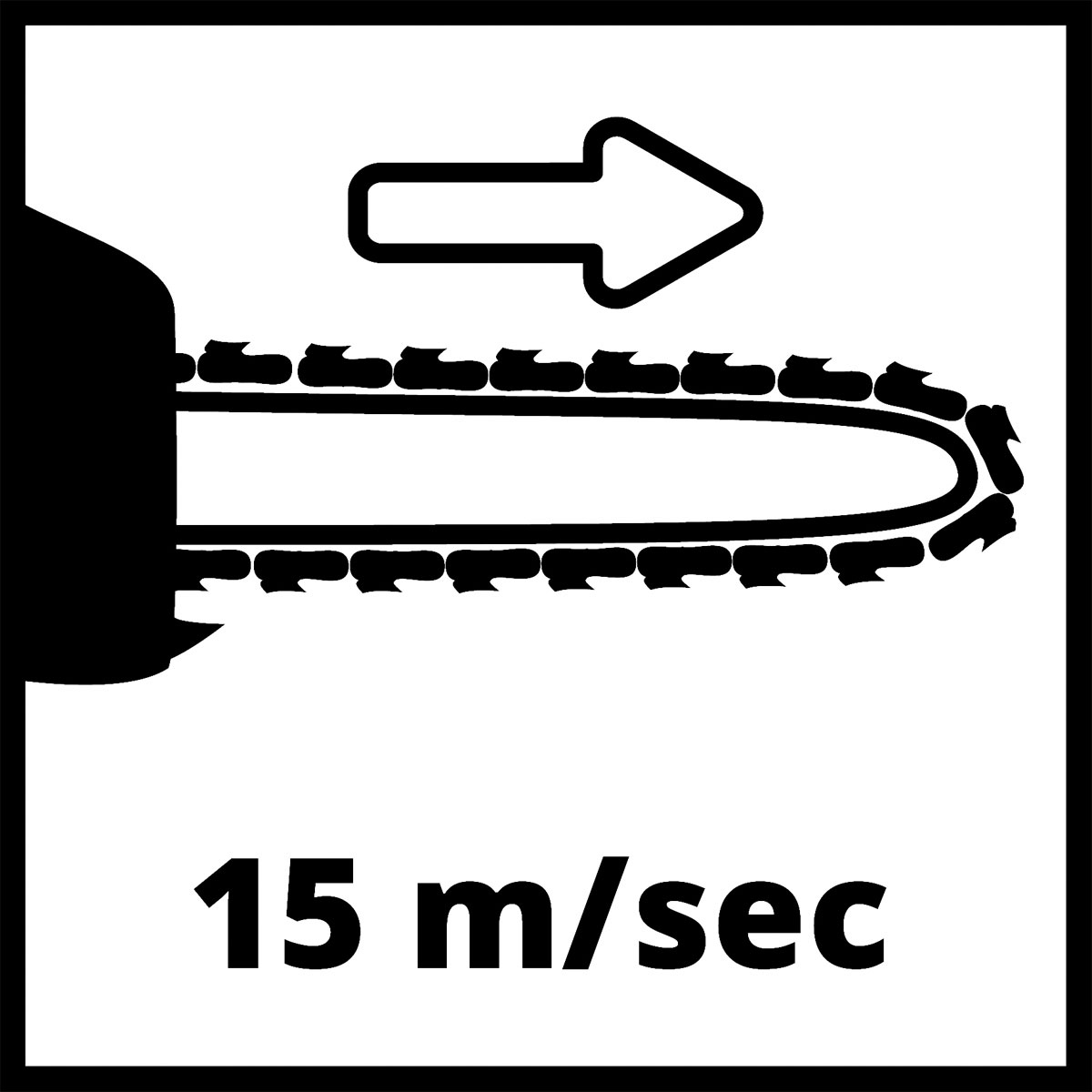 Einhell Akku-Kettensäge GP-LC 36/35 Li-Solo Bild 14