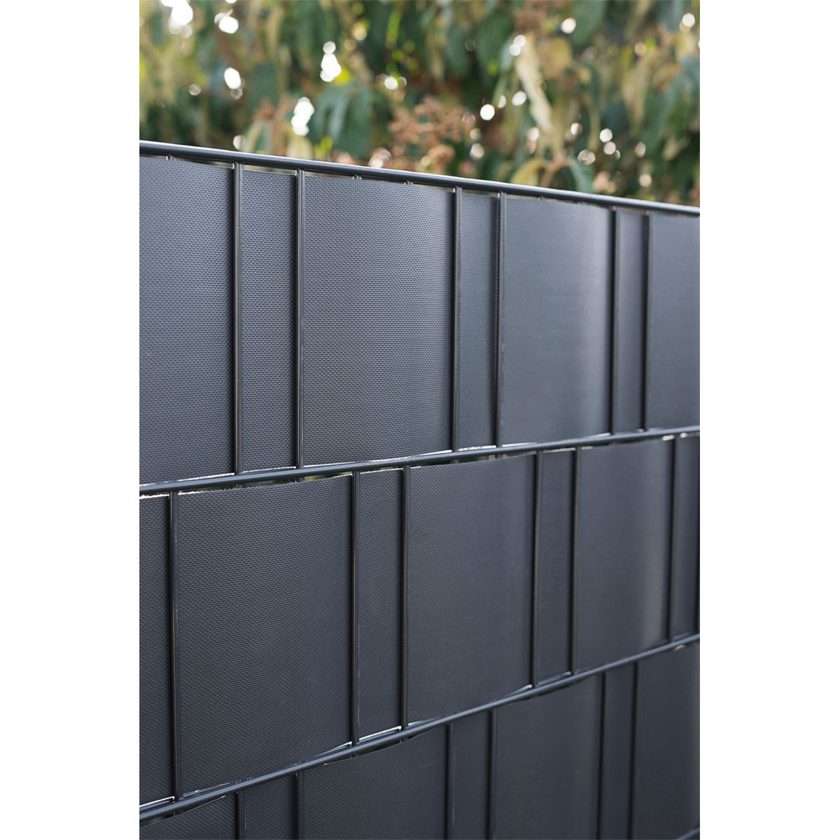 Durabil PVC-Sichtschutzstreifen anthrazit 40 m Bild 2