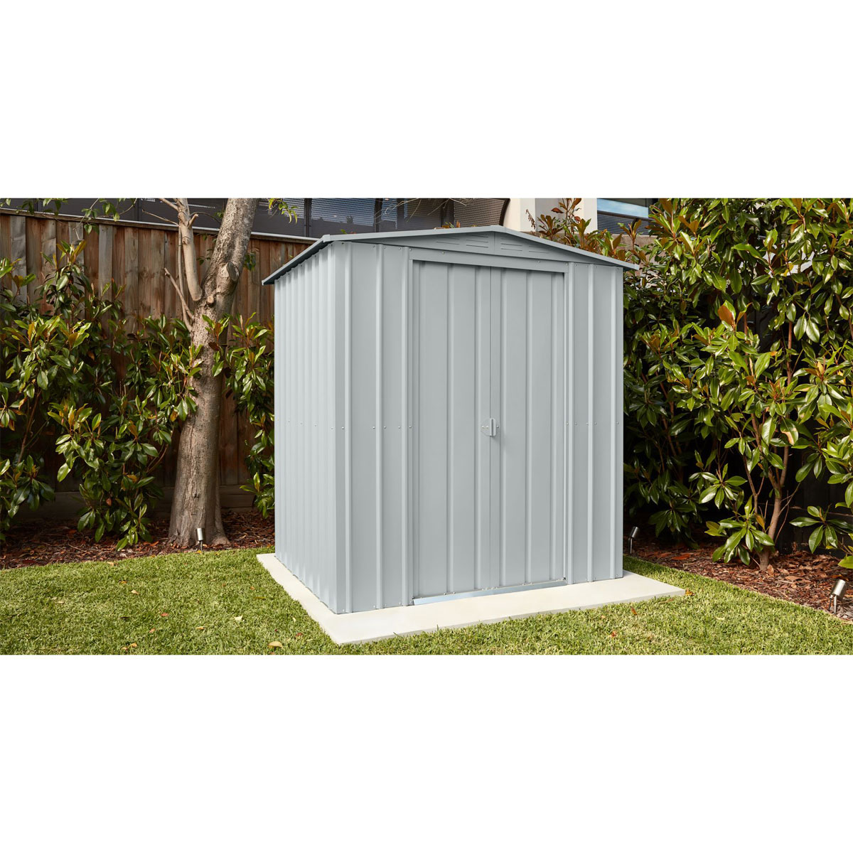 Globel Gerätehaus Dream 2,5m² silber Bild 7