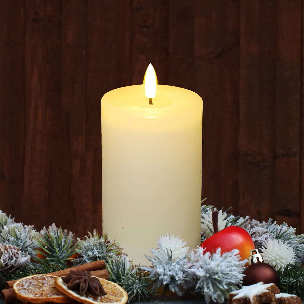 Ambientis LED-Kerze aus Wachs Bild 2