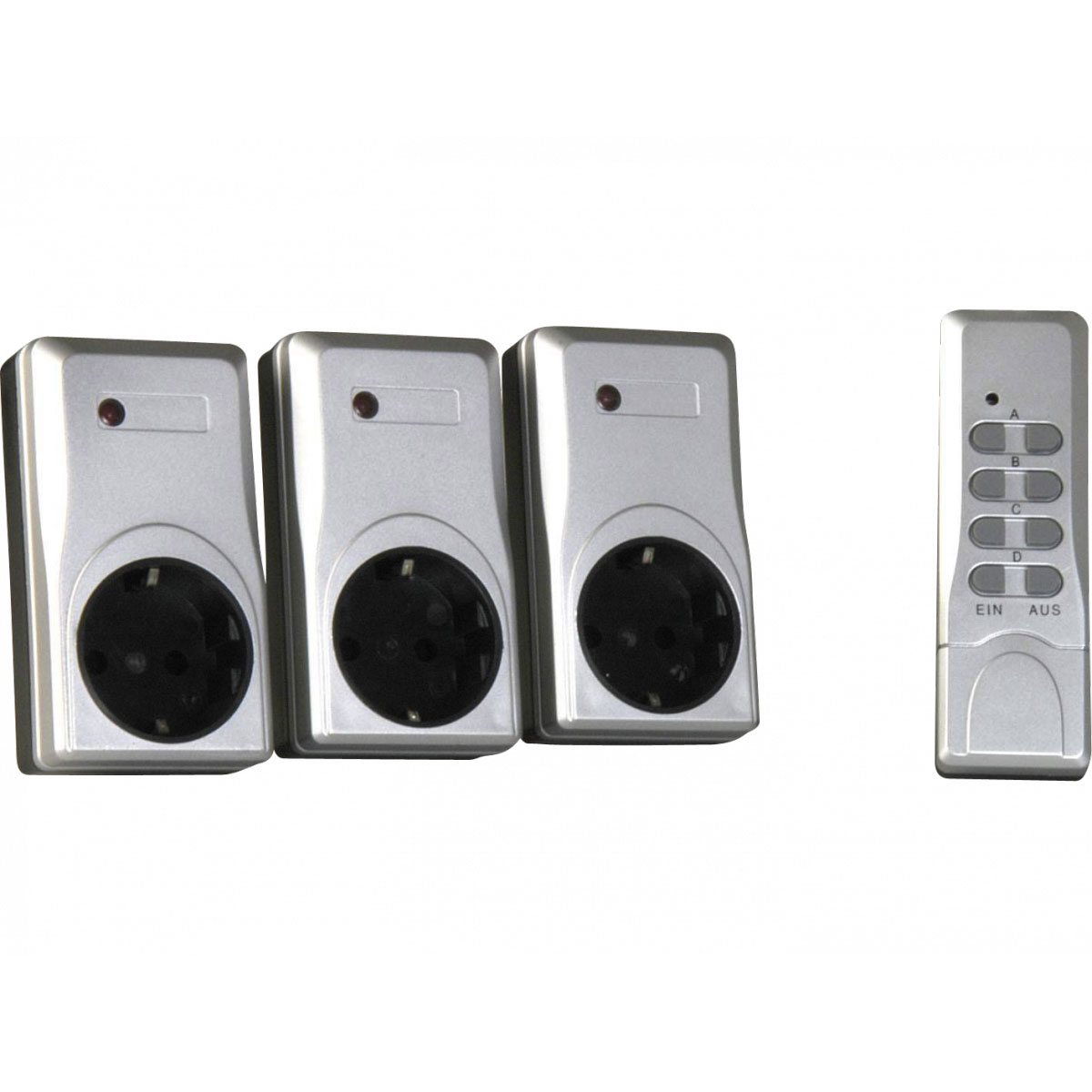 Funkschalterset 3+1 Micro