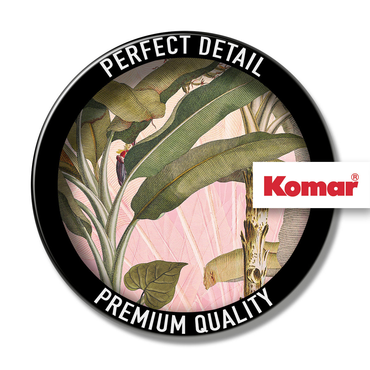 Komar  Selbstklebende Vlies Fototapete rund Botany Durchmesser 125 cm Bild 8