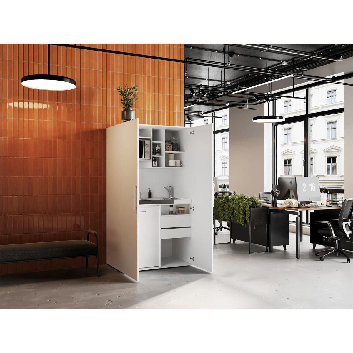 Respekta Gustav Unterbaukühlschrank mit Gefrierfach - 82 L Bild 7