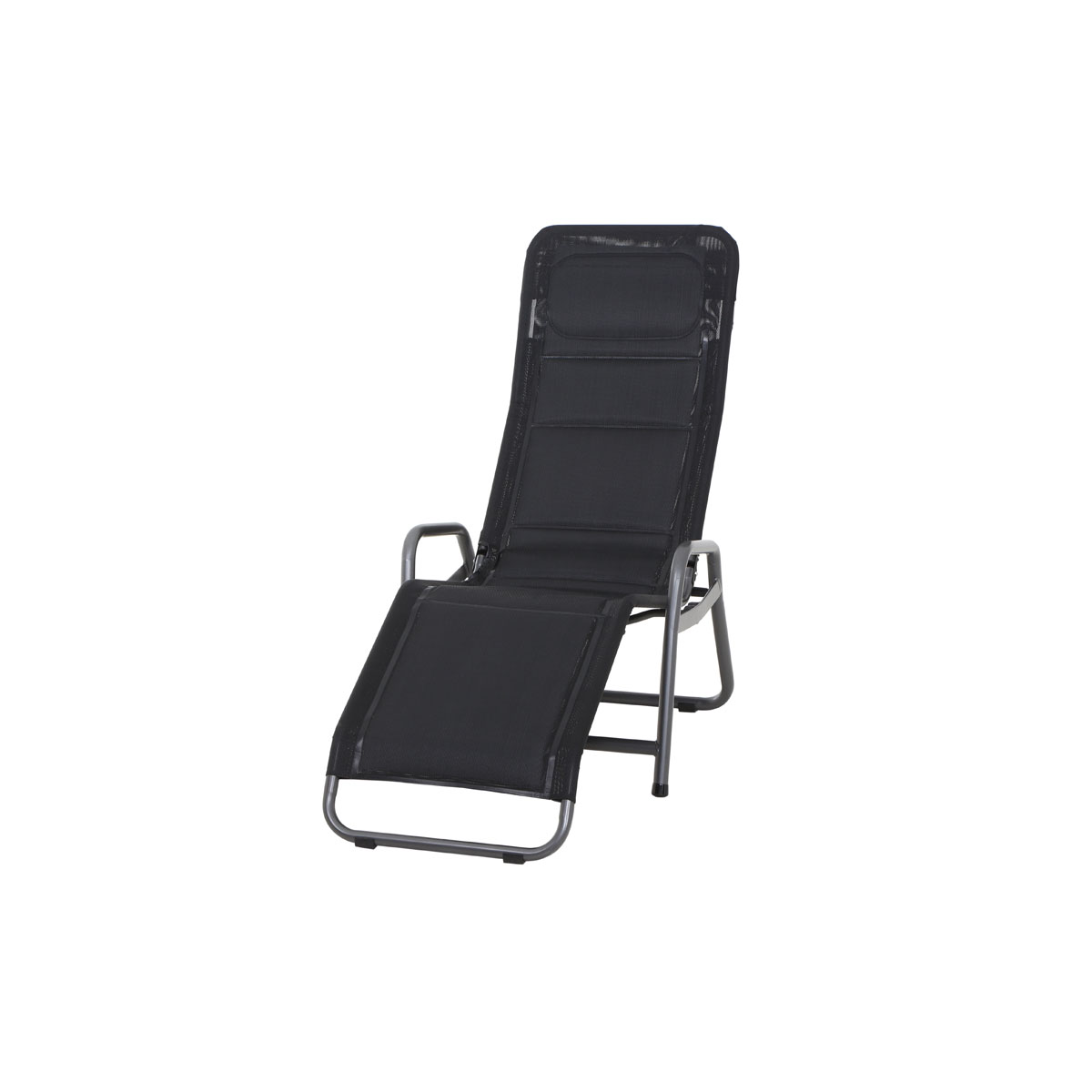 Kippliege Fano 1-fach verstellbar anthrazit/schwarz Bild 1