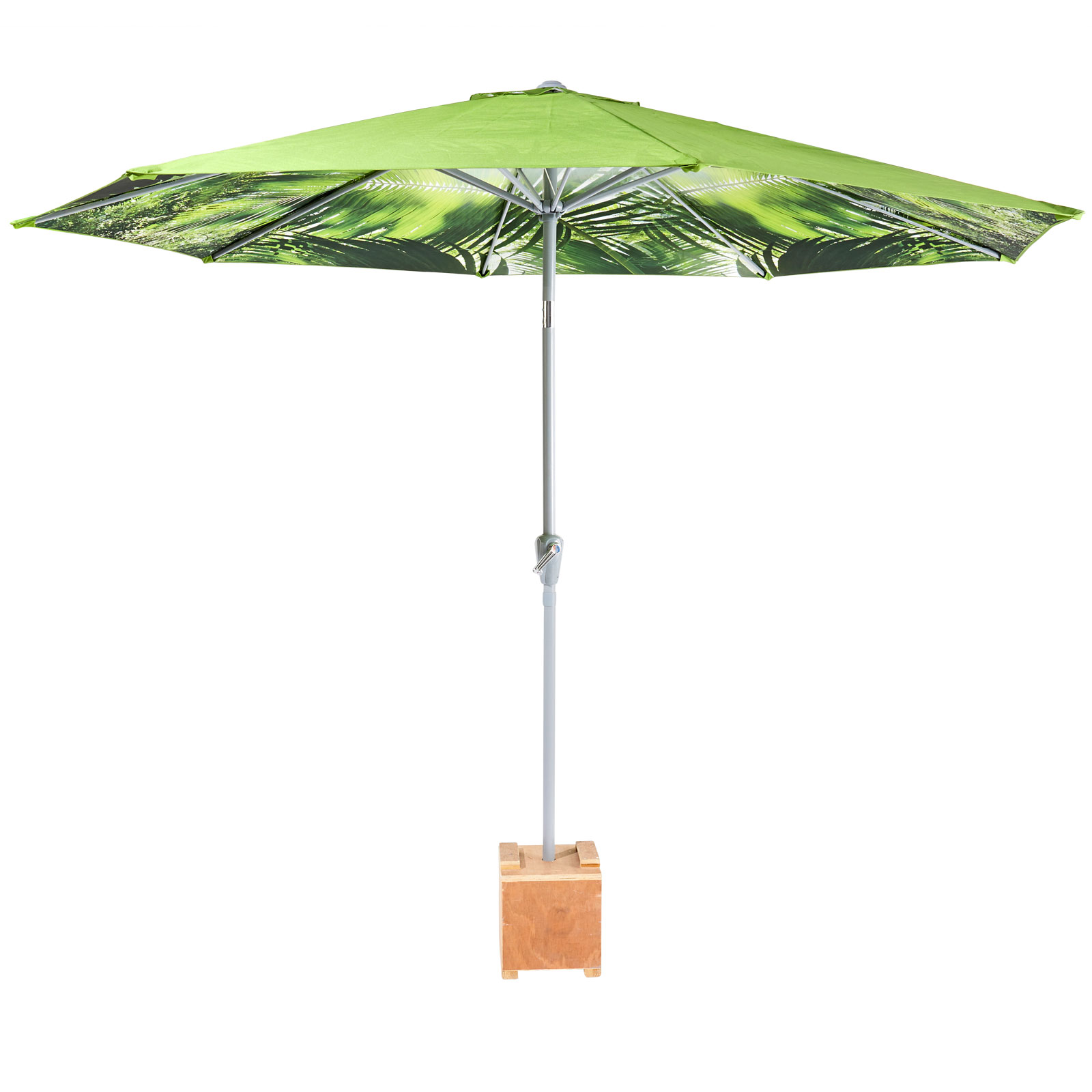 Haveson Gartenschirm Jungle anthrazit Bild 1