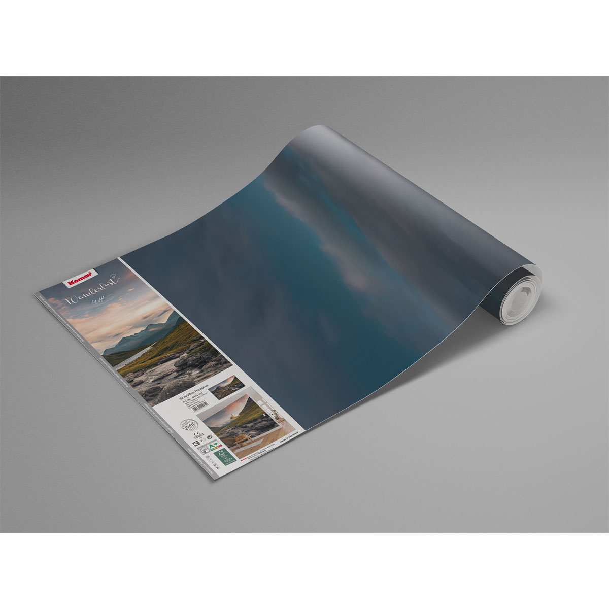 Komar  Vlies Fototapete Schroffes Paradies 450x280 cm Bild 8