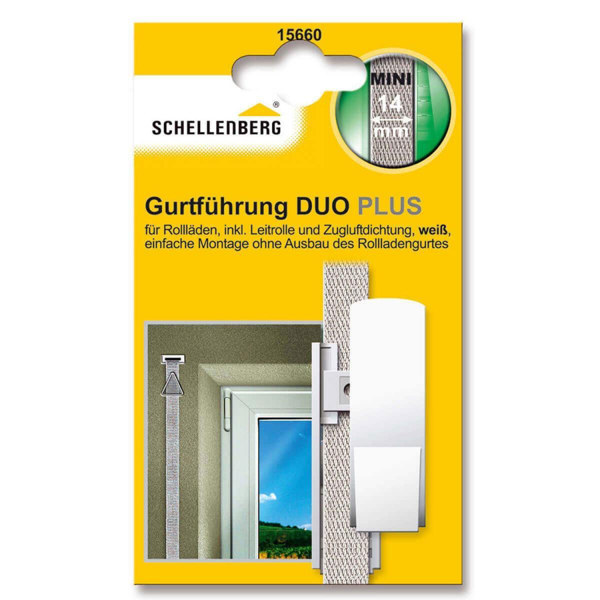 Schellenberg Gurtführung Duo Plus Mini mit Leitrolle inkl Zugluftdichtung Bild 2